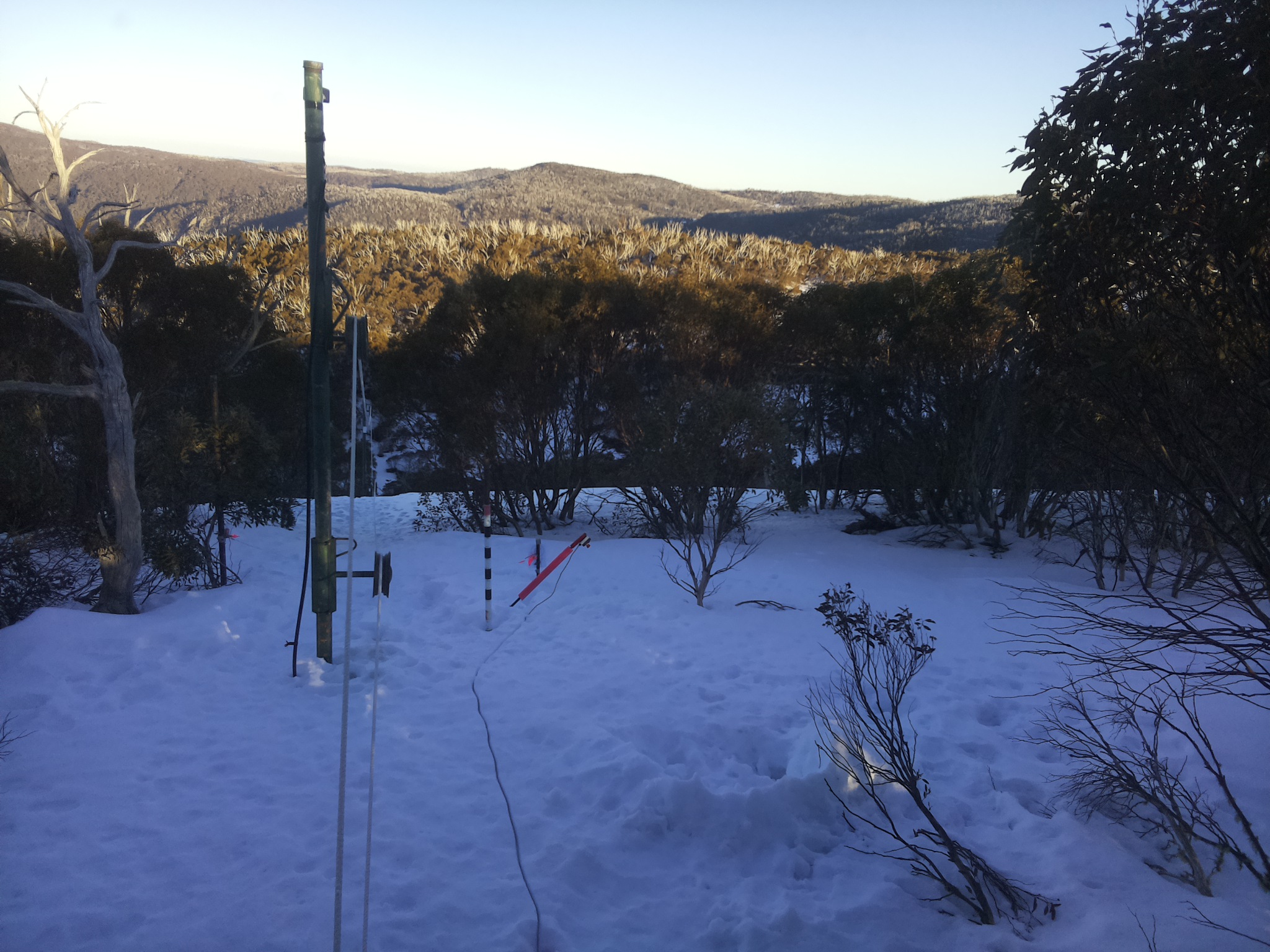 Bogong Web Cam 4:50pm Thursday 14th of August 2025