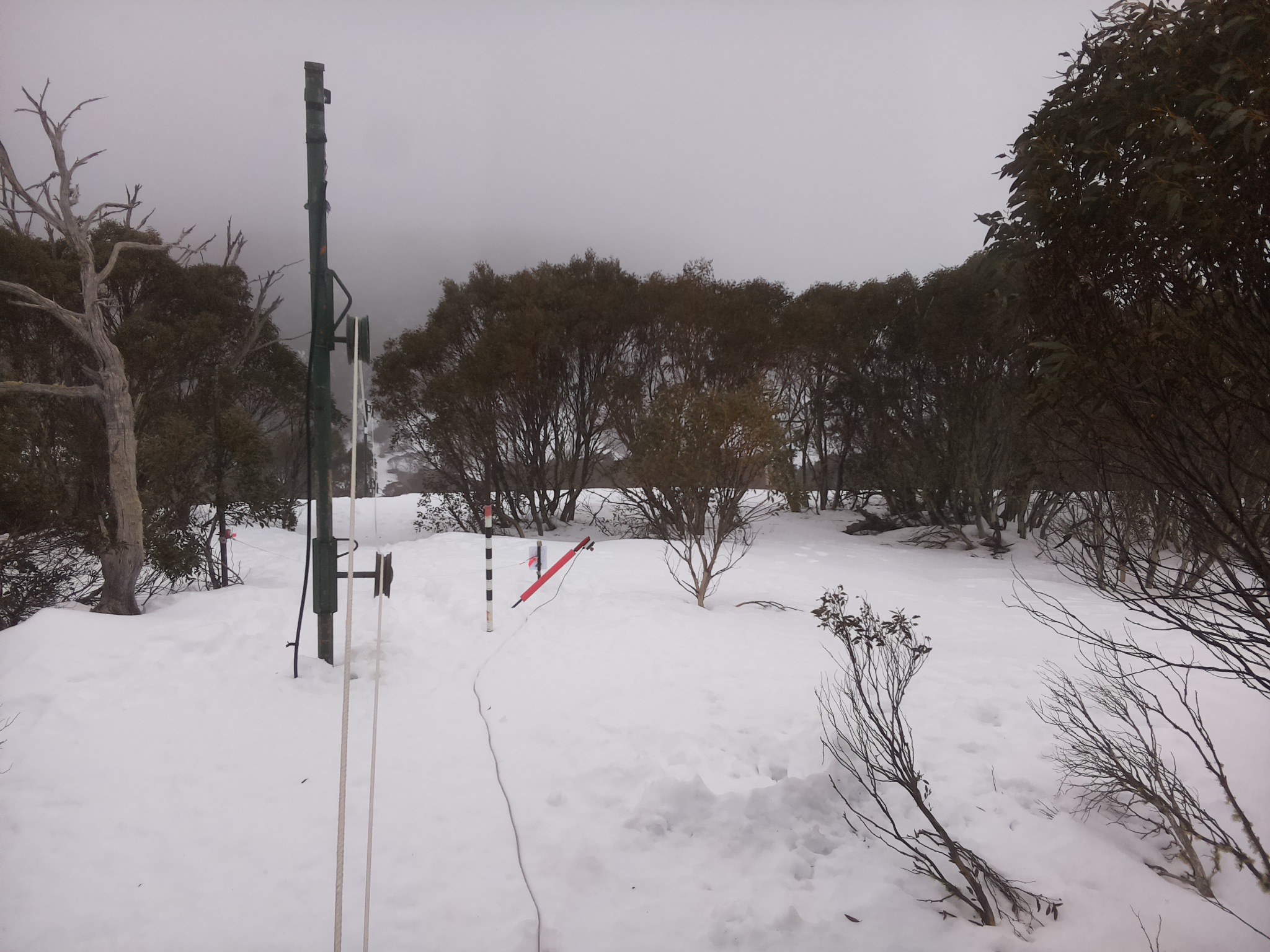 Bogong Web Cam 10:10am Friday 15th of August 2025