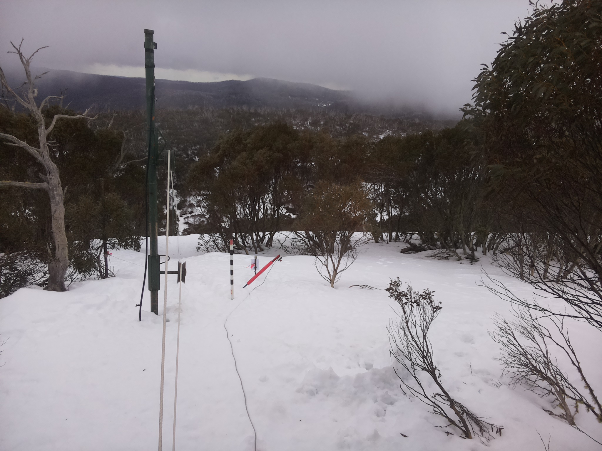 Bogong Web Cam 10:30am Friday 15th of August 2025