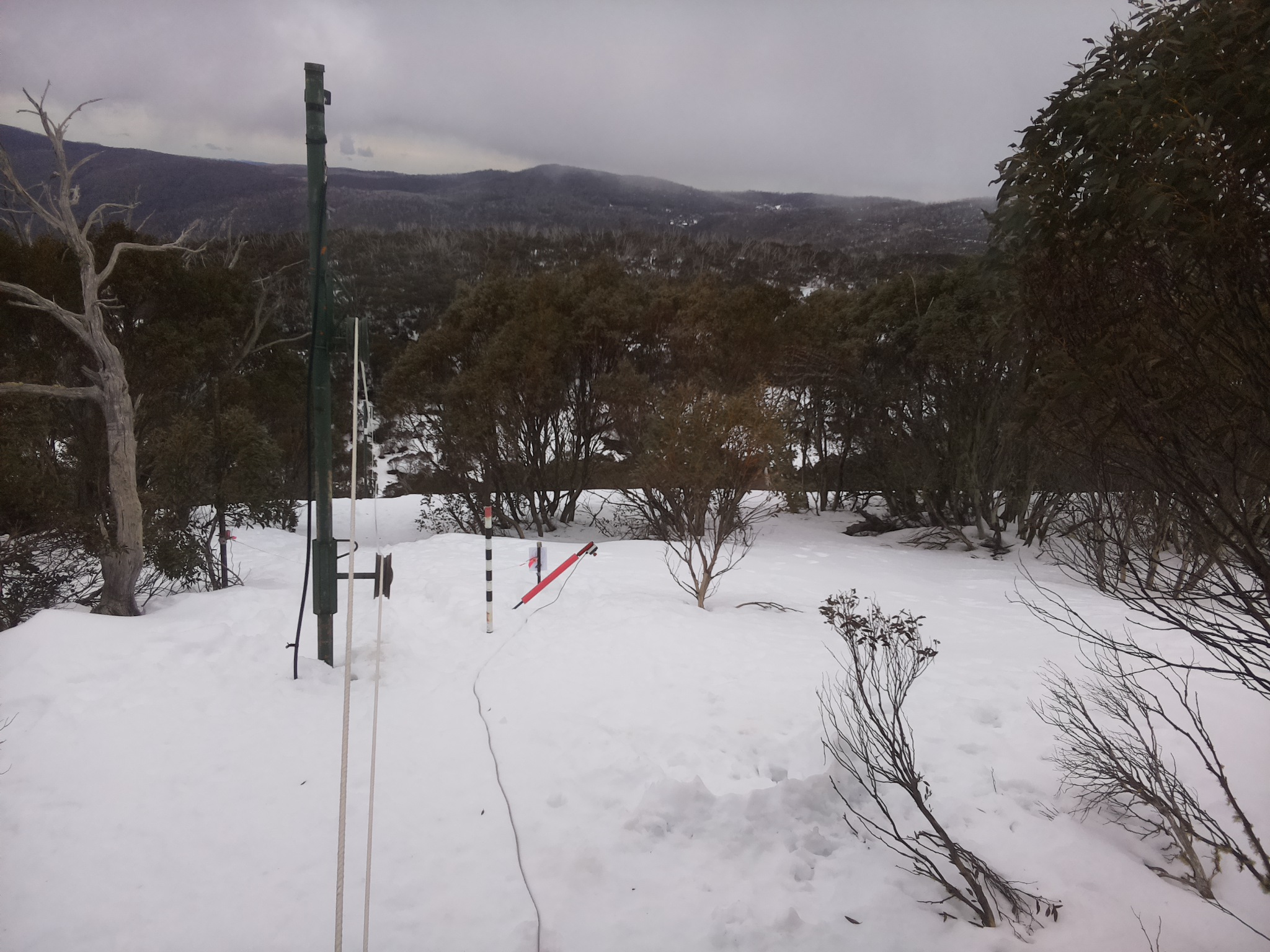 Bogong Web Cam 11:30am Friday 15th of August 2025