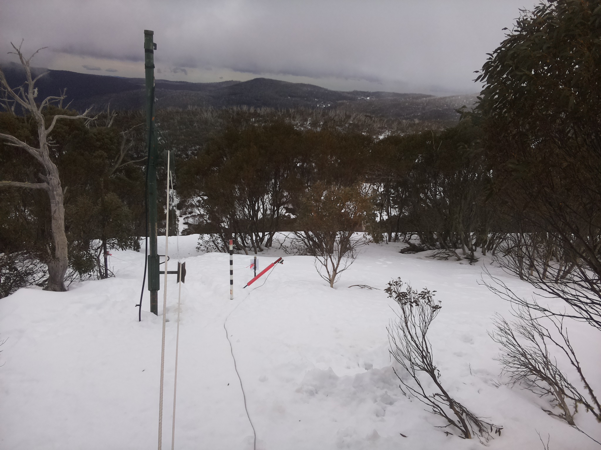 Bogong Web Cam 12:00pm Friday 15th of August 2025