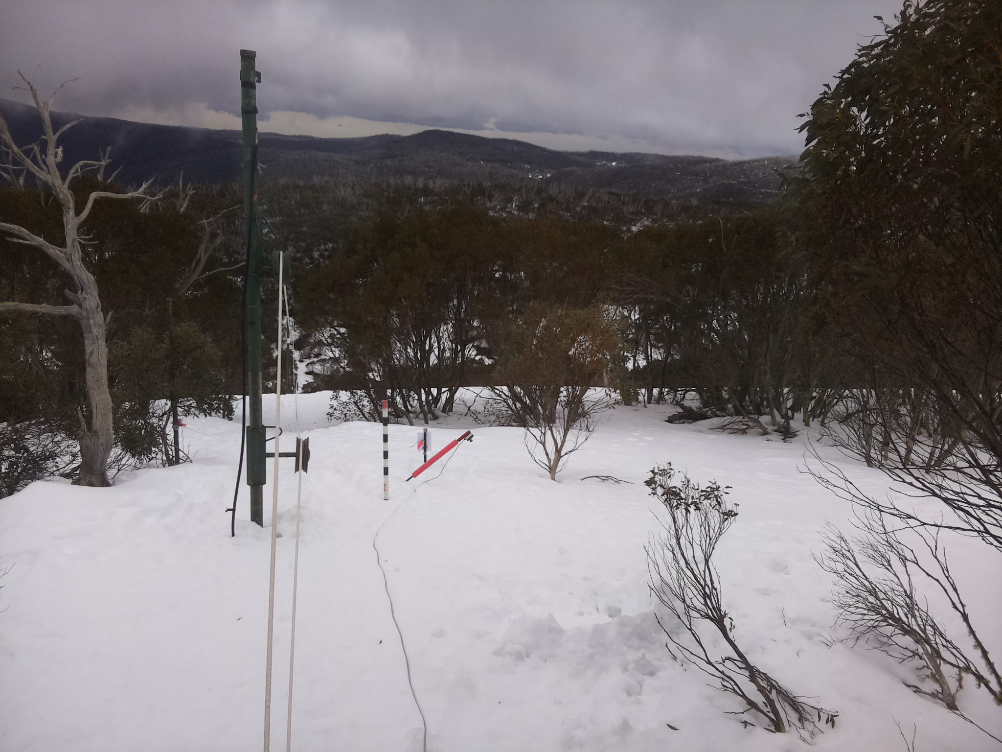 Bogong Web Cam 12:20pm Friday 15th of August 2025