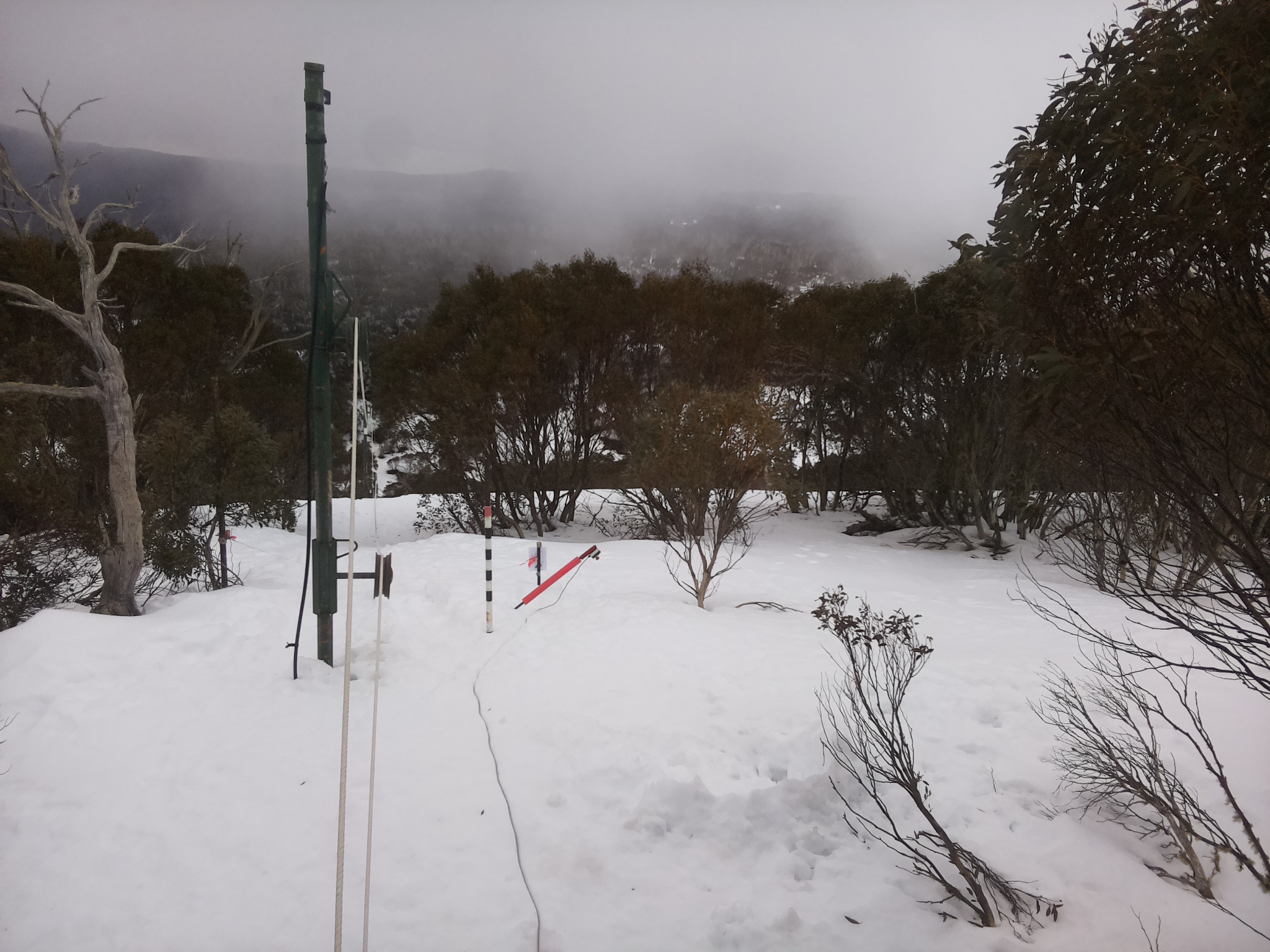 Bogong Web Cam 12:30pm Friday 15th of August 2025