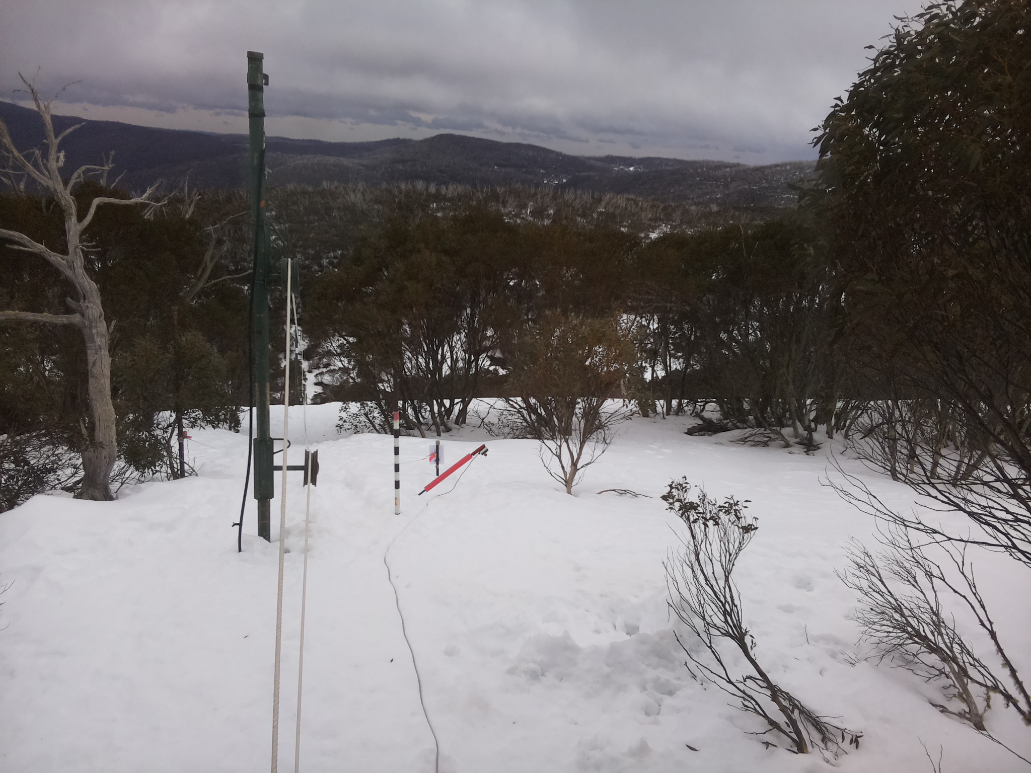 Bogong Web Cam 12:50pm Friday 15th of August 2025