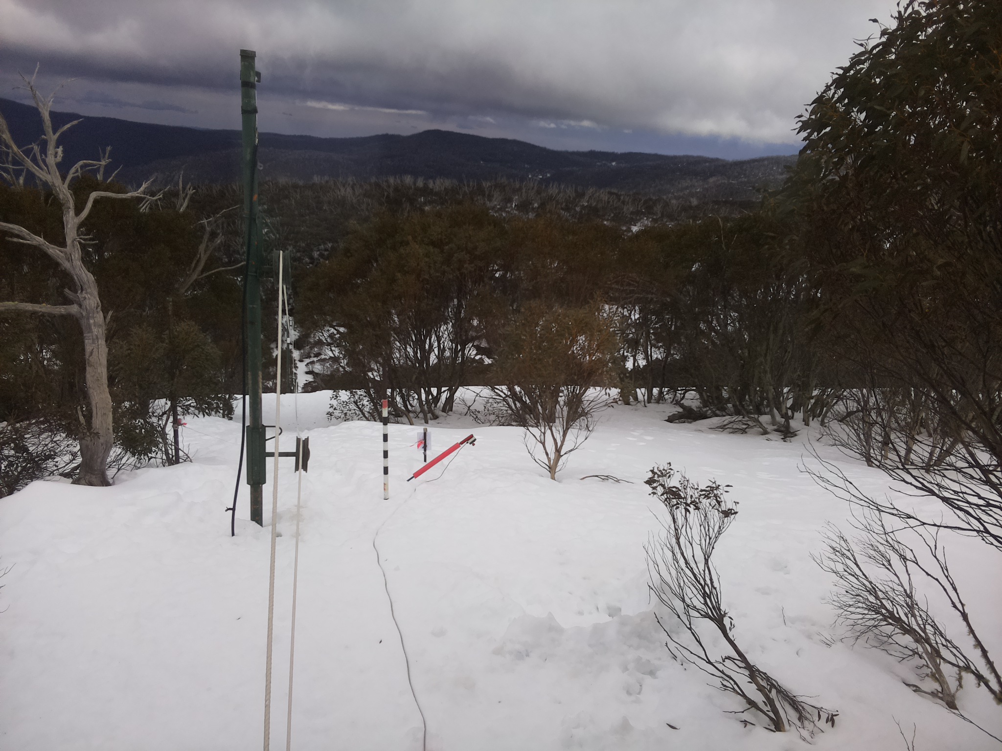 Bogong Web Cam 1:50pm Friday 15th of August 2025