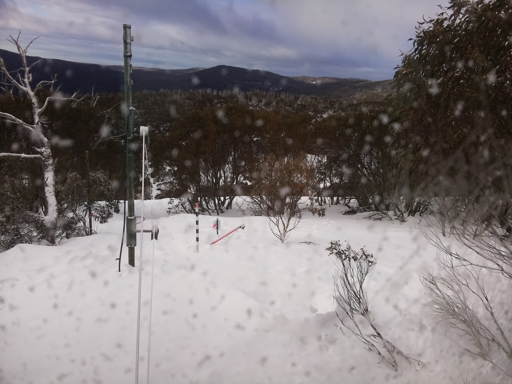 Bogong Web Cam 8:10am Saturday 16th of August 2025