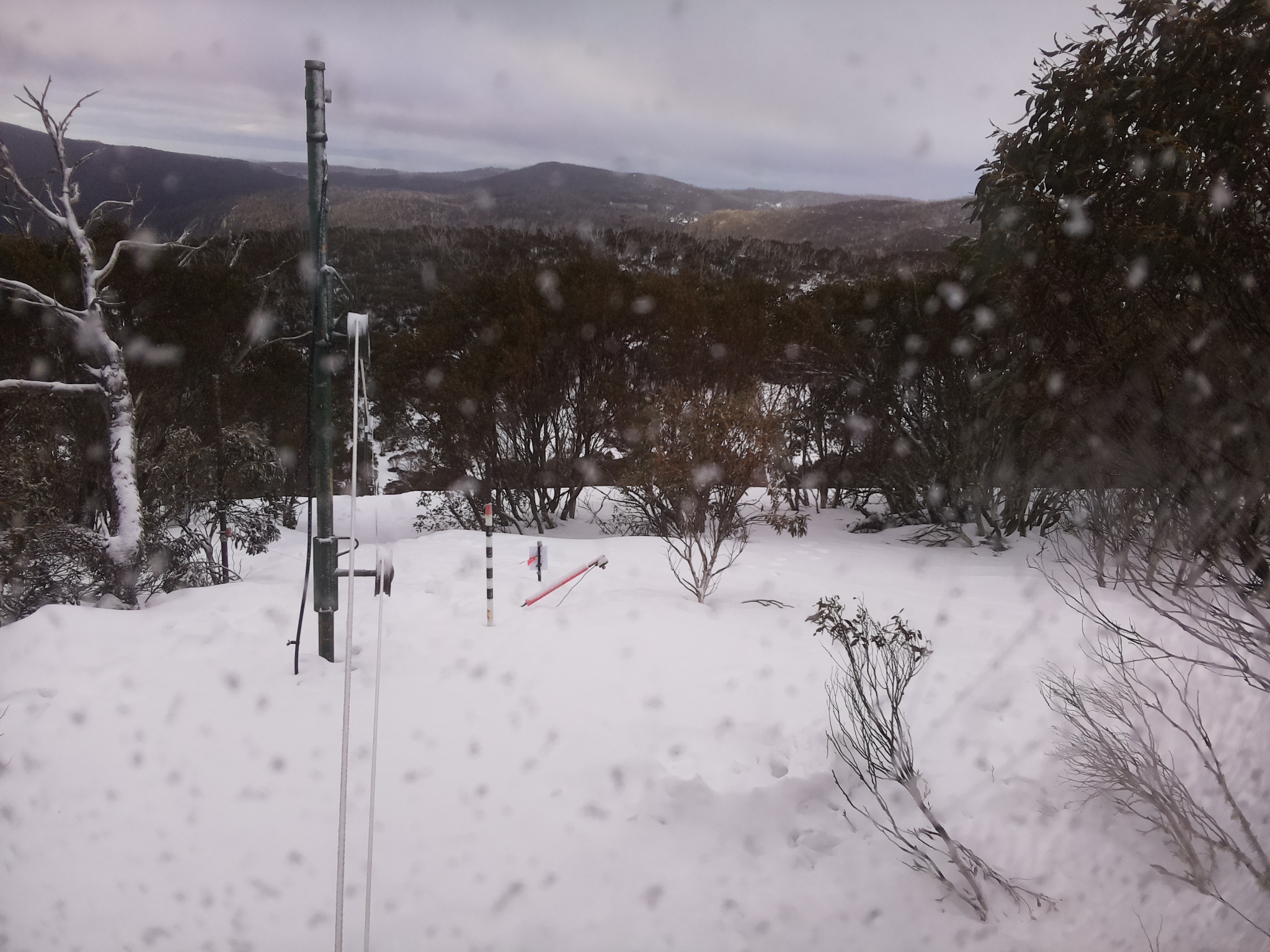 Bogong Web Cam 8:20am Saturday 16th of August 2025