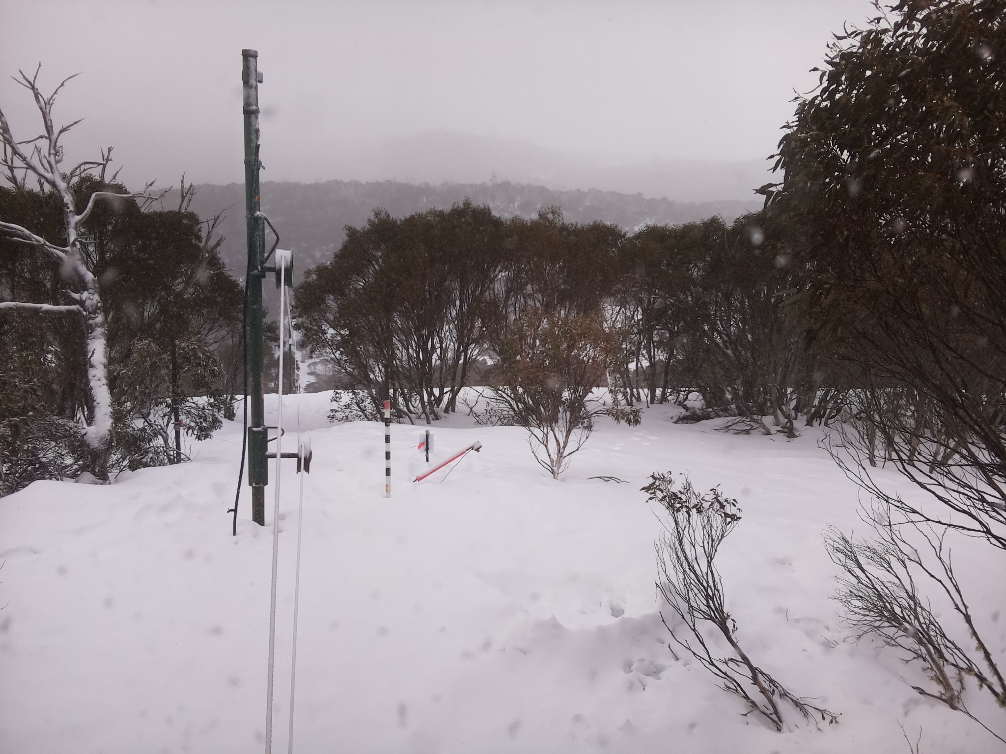 Bogong Web Cam 9:10am Saturday 16th of August 2025