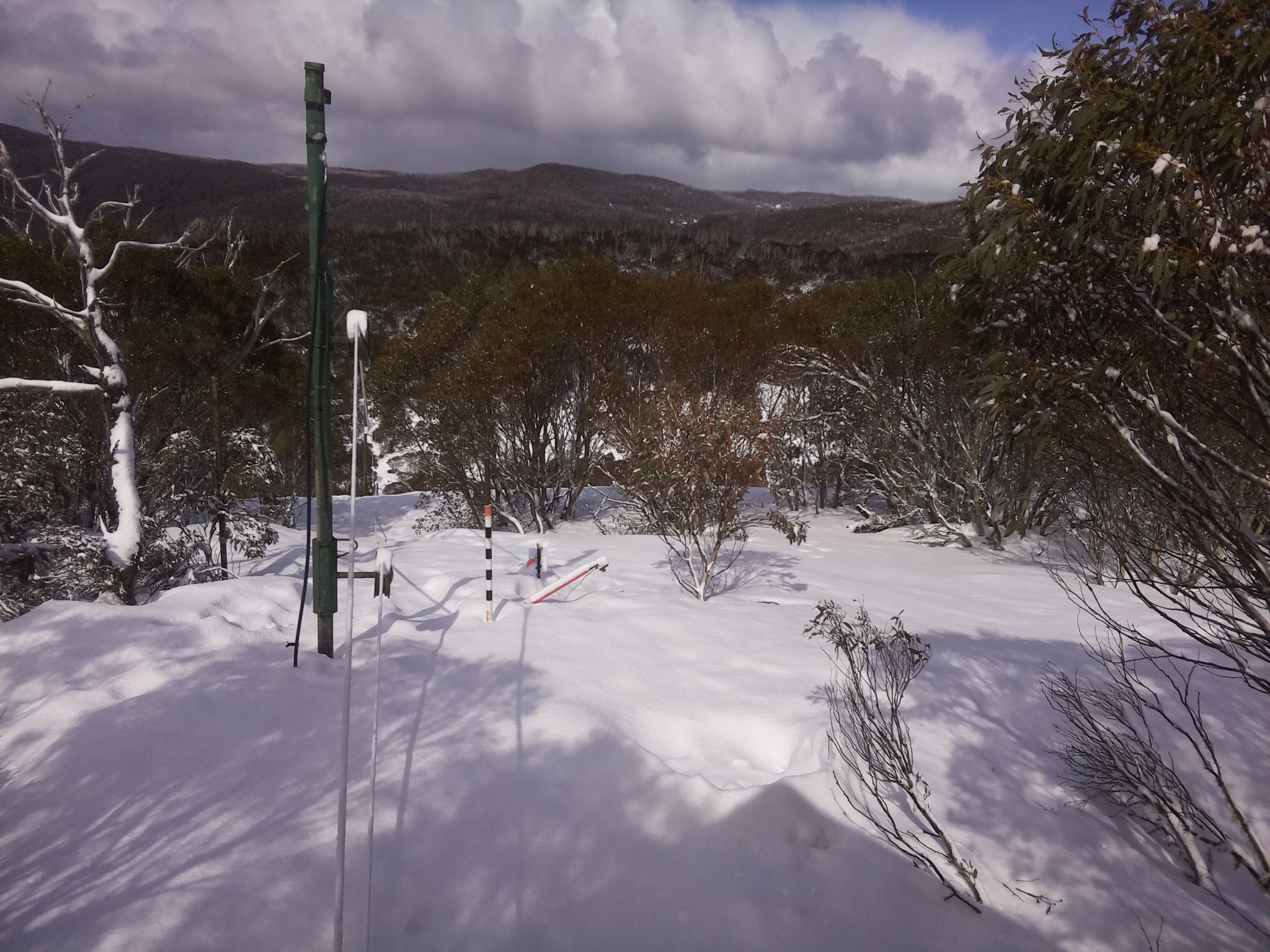 Bogong Web Cam 12:30pm Saturday 16th of August 2025