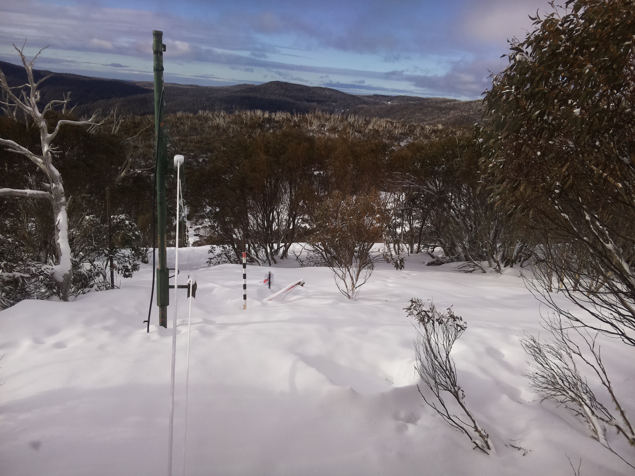 Bogong Web Cam 8:20am Sunday 17th of August 2025
