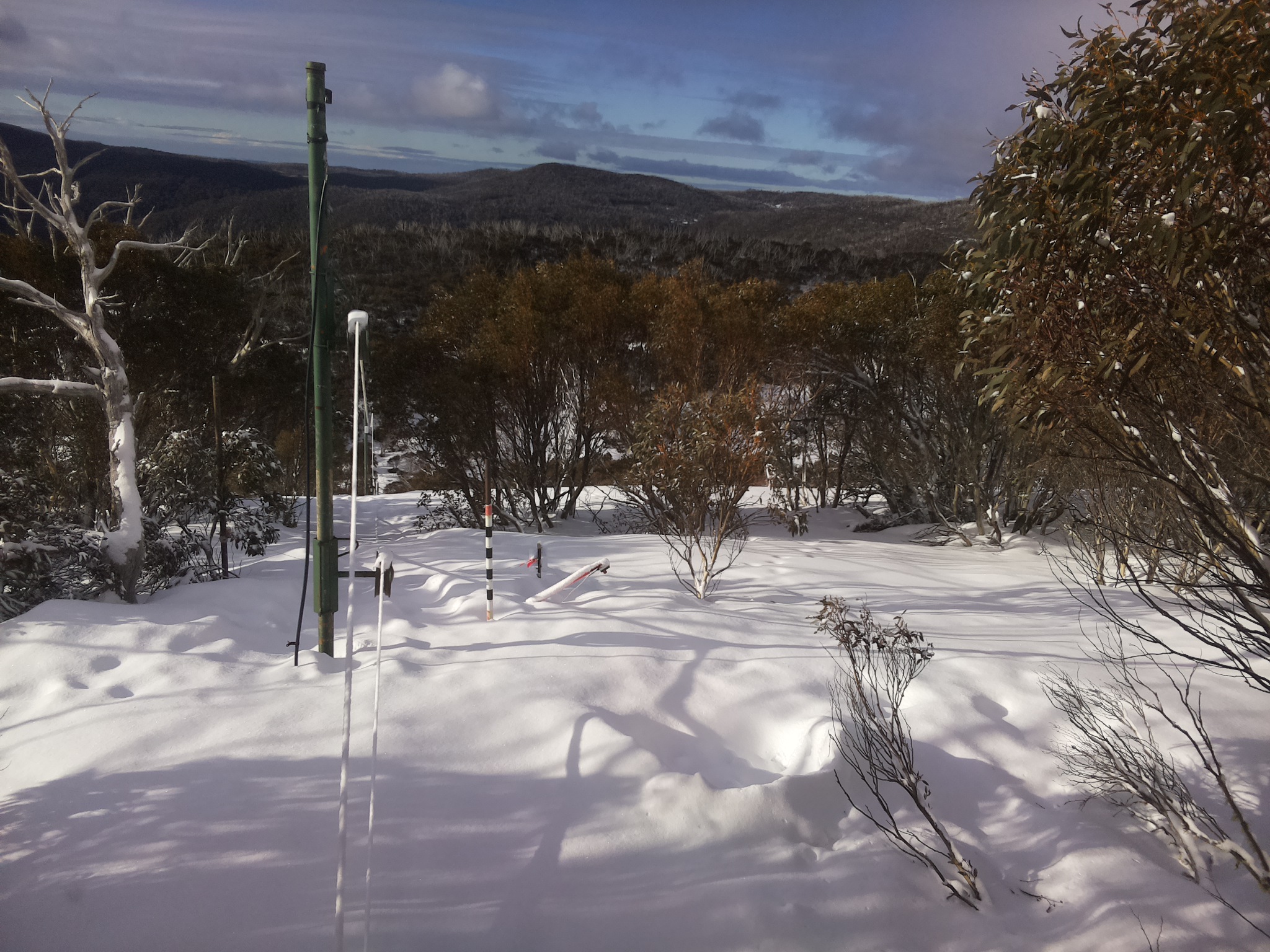 Bogong Web Cam 8:30am Sunday 17th of August 2025