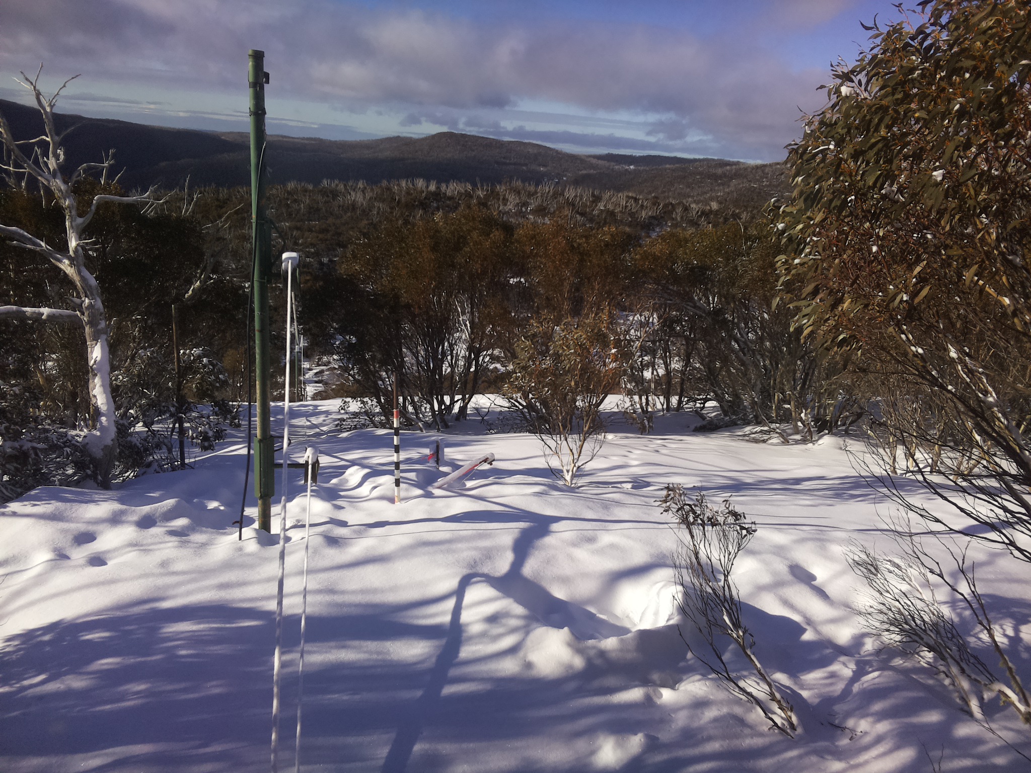 Bogong Web Cam 8:40am Sunday 17th of August 2025