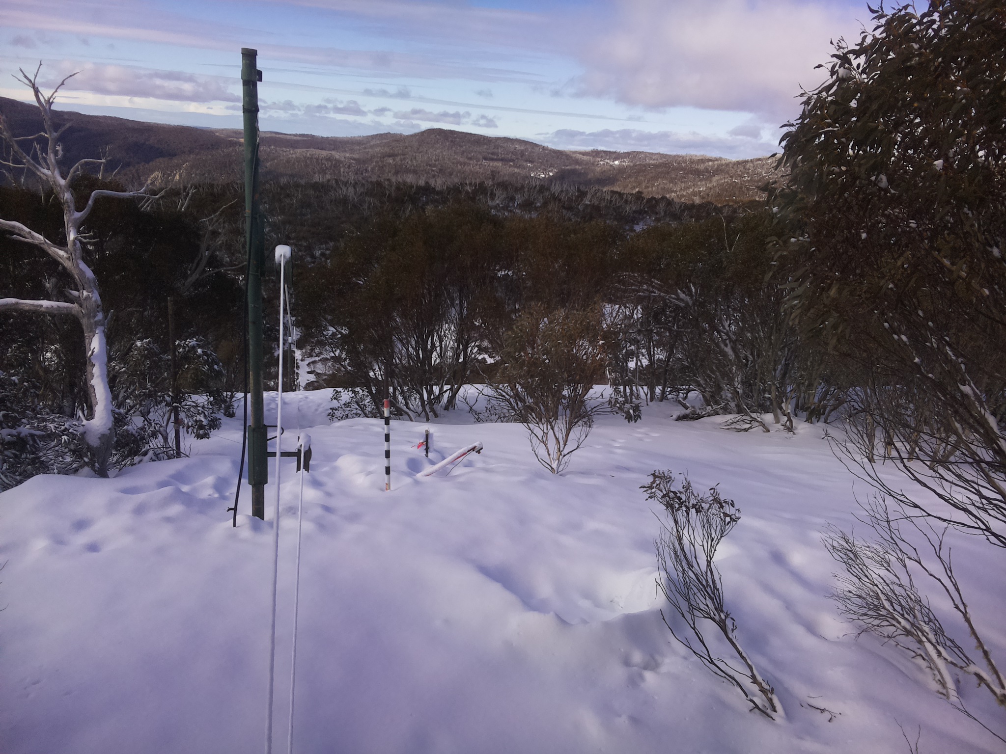 Bogong Web Cam 9:50am Sunday 17th of August 2025