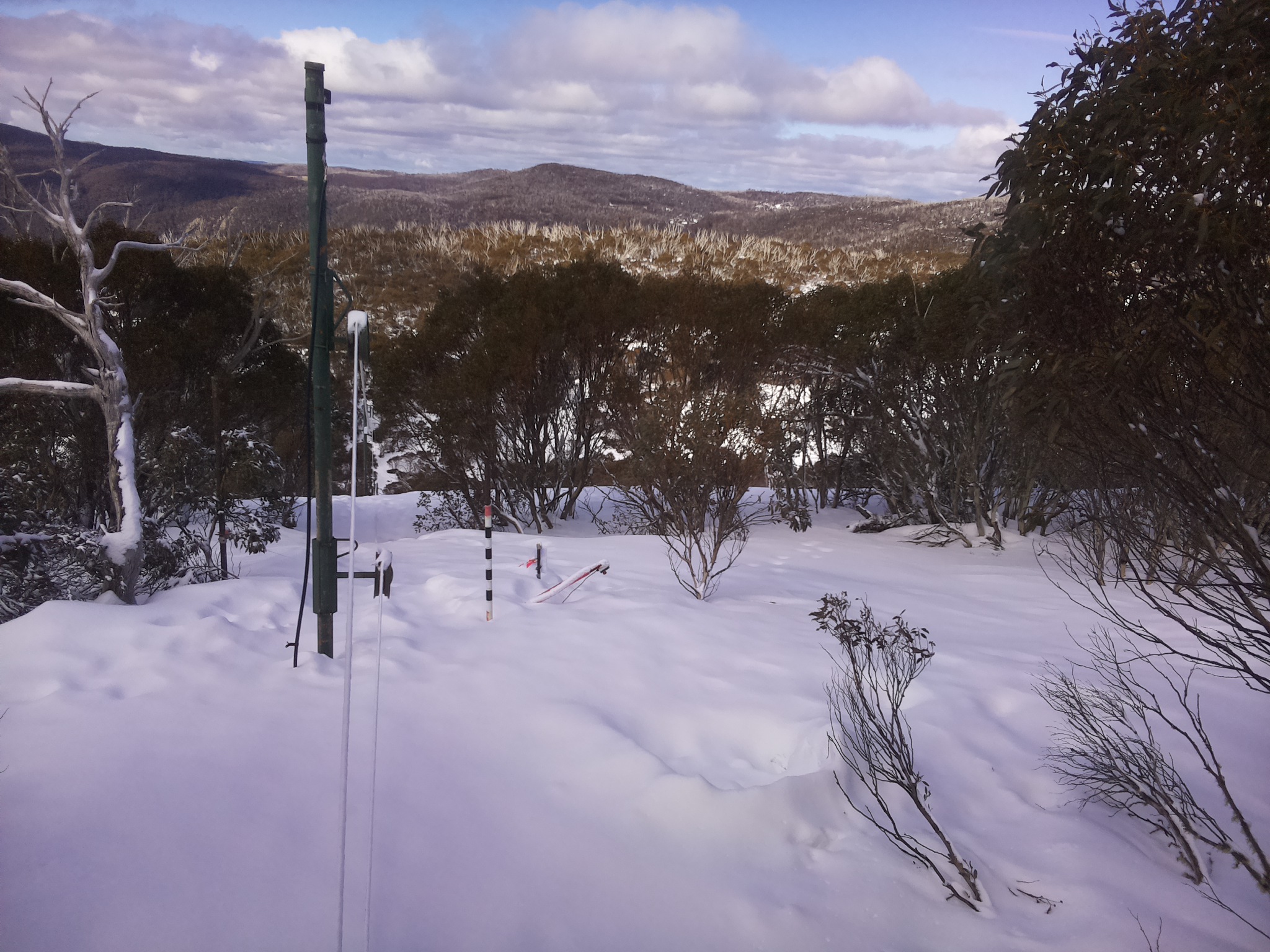 Bogong Web Cam 11:10am Sunday 17th of August 2025