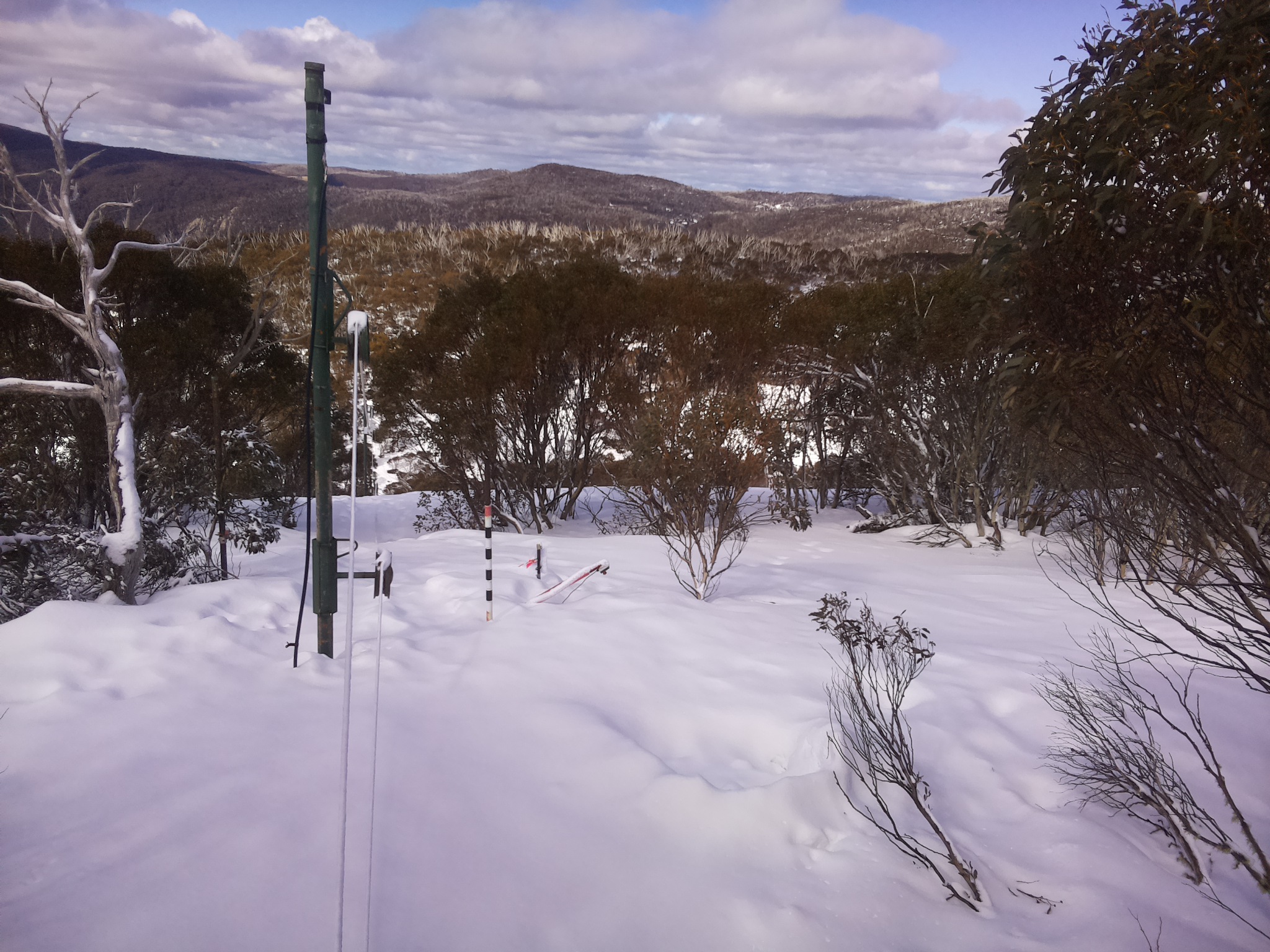 Bogong Web Cam 11:20am Sunday 17th of August 2025