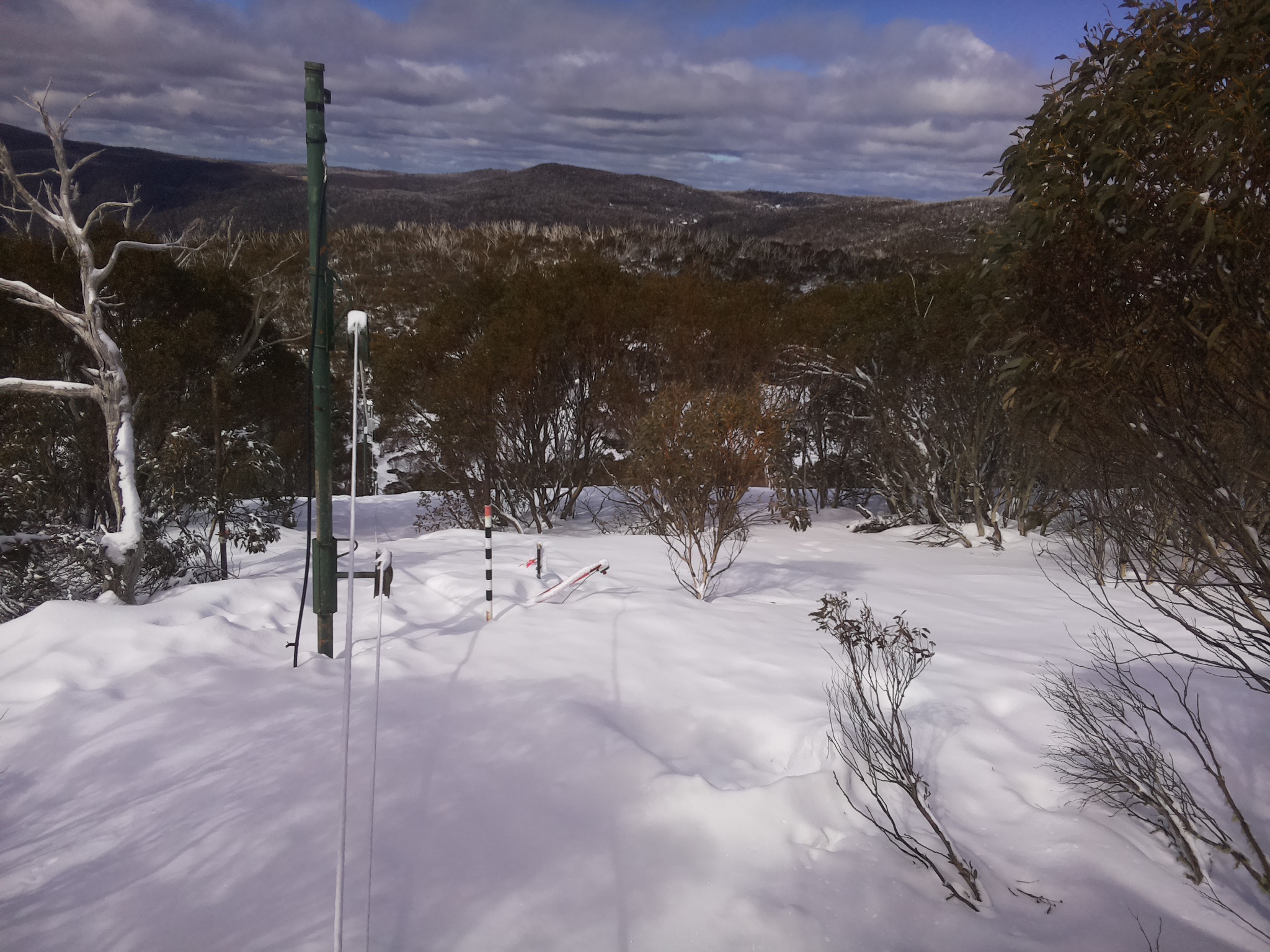 Bogong Web Cam 11:30am Sunday 17th of August 2025