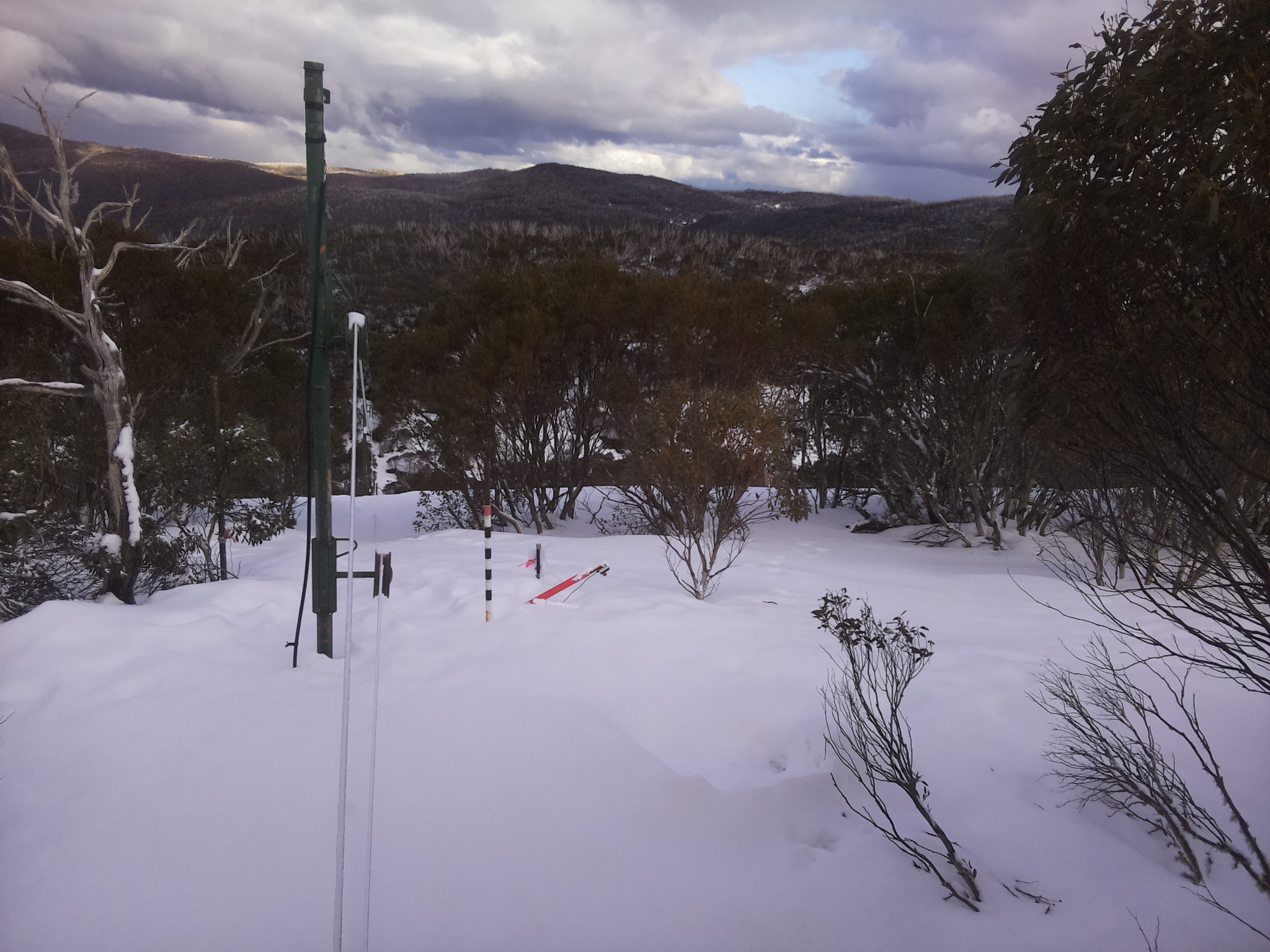 Bogong Web Cam 4:00pm Sunday 17th of August 2025