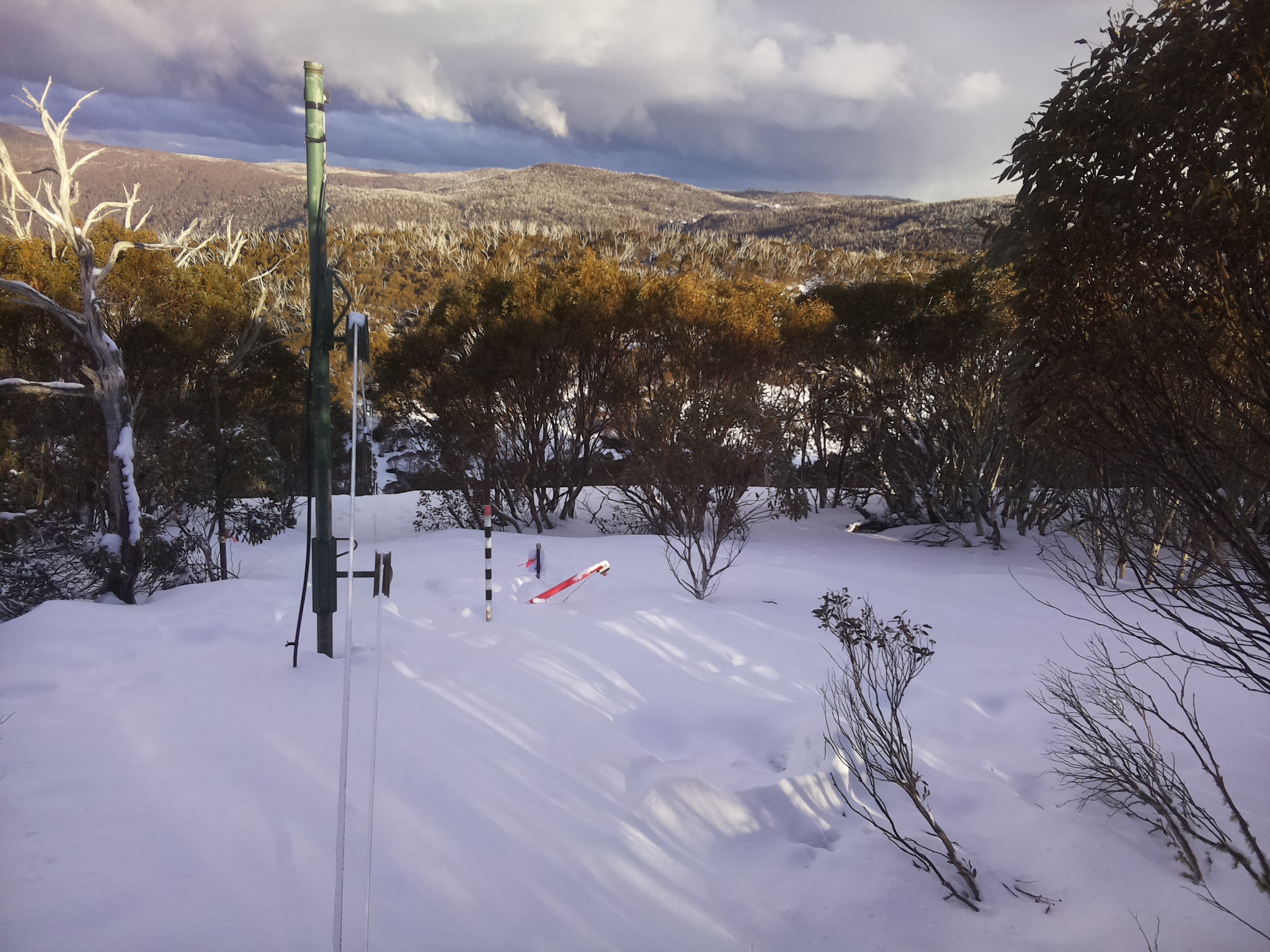 Bogong Web Cam 4:30pm Sunday 17th of August 2025