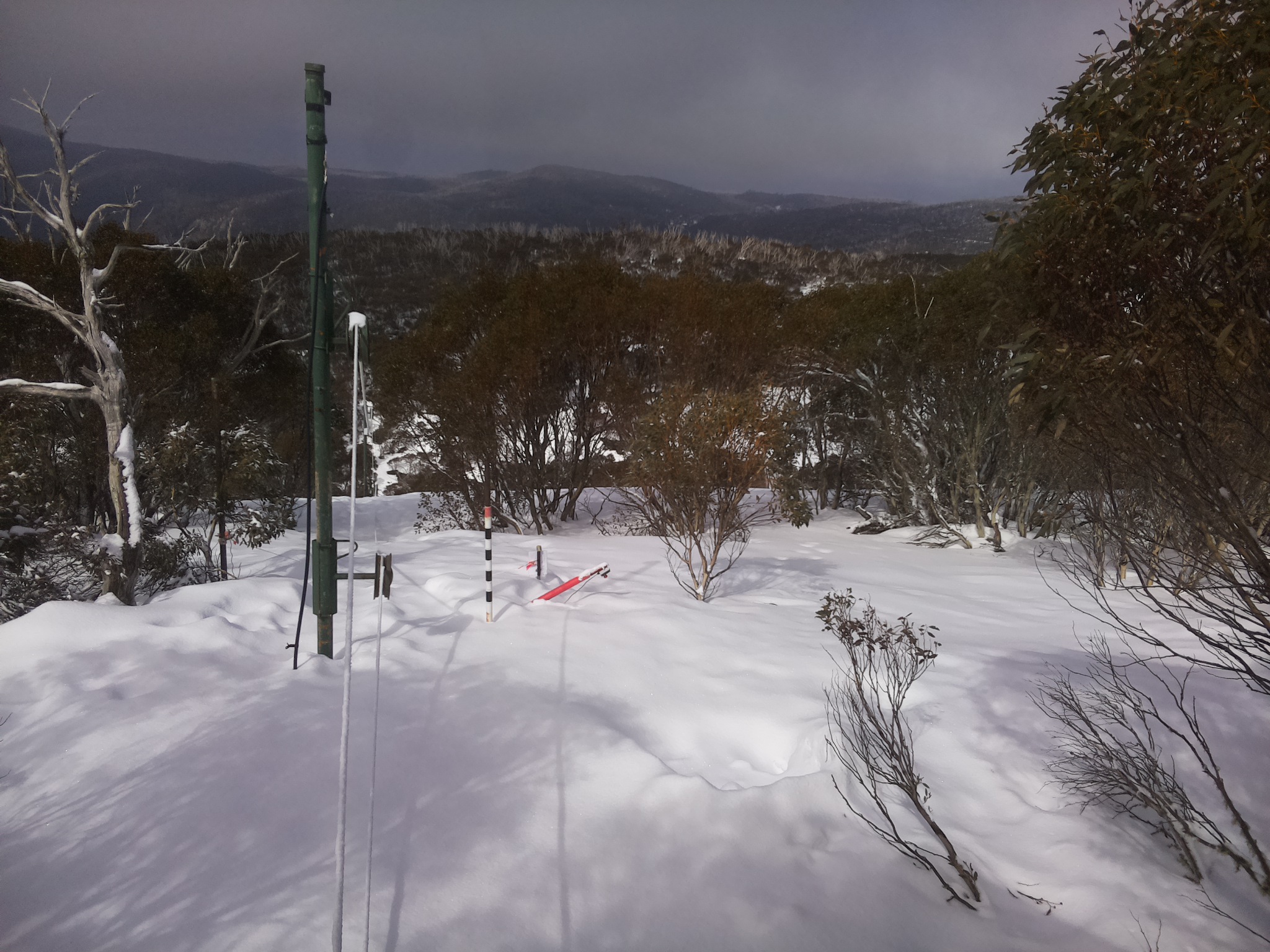 Bogong Web Cam 12:00pm Monday 18th of August 2025