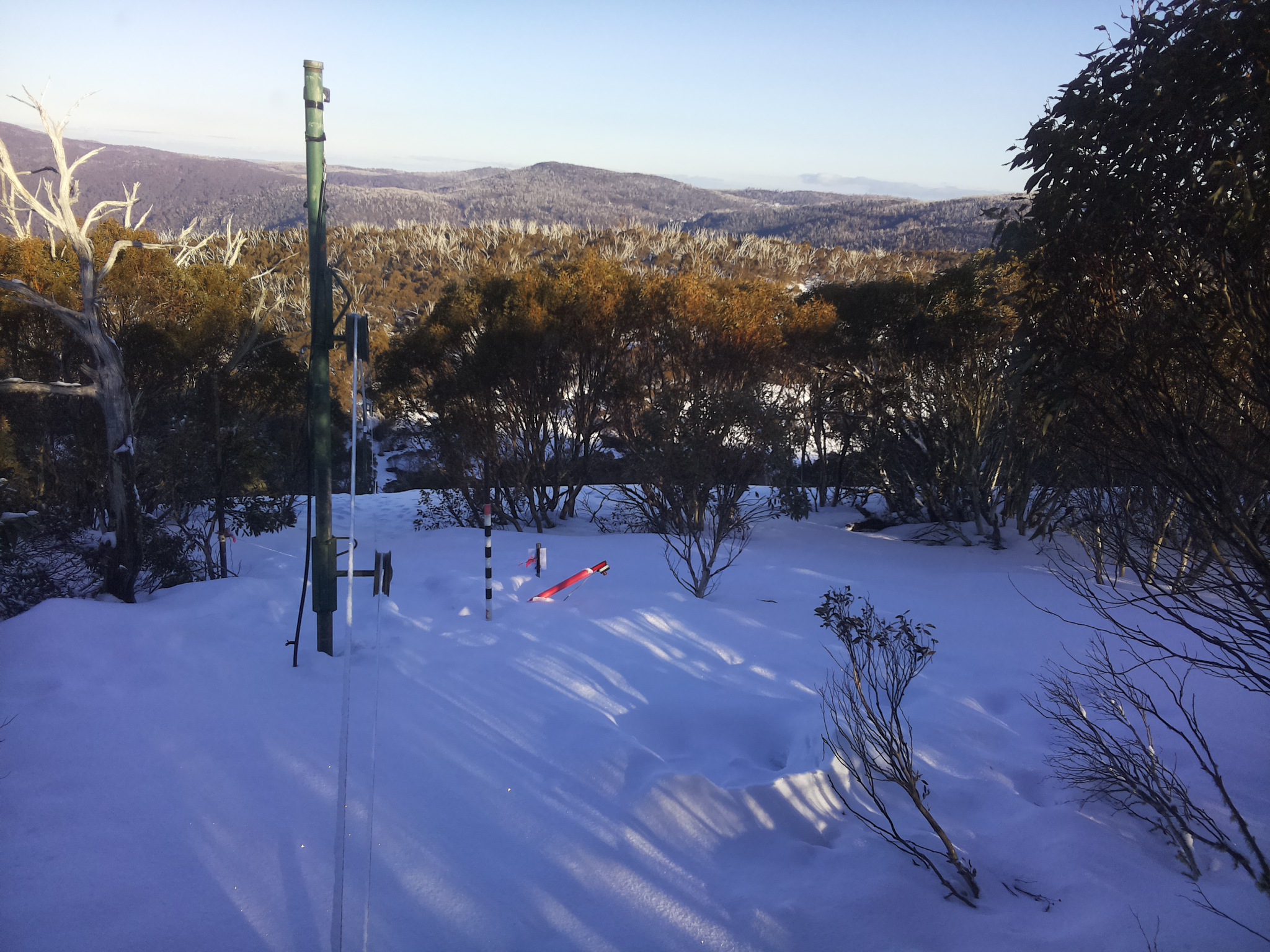 Bogong Web Cam 4:30pm Monday 18th of August 2025