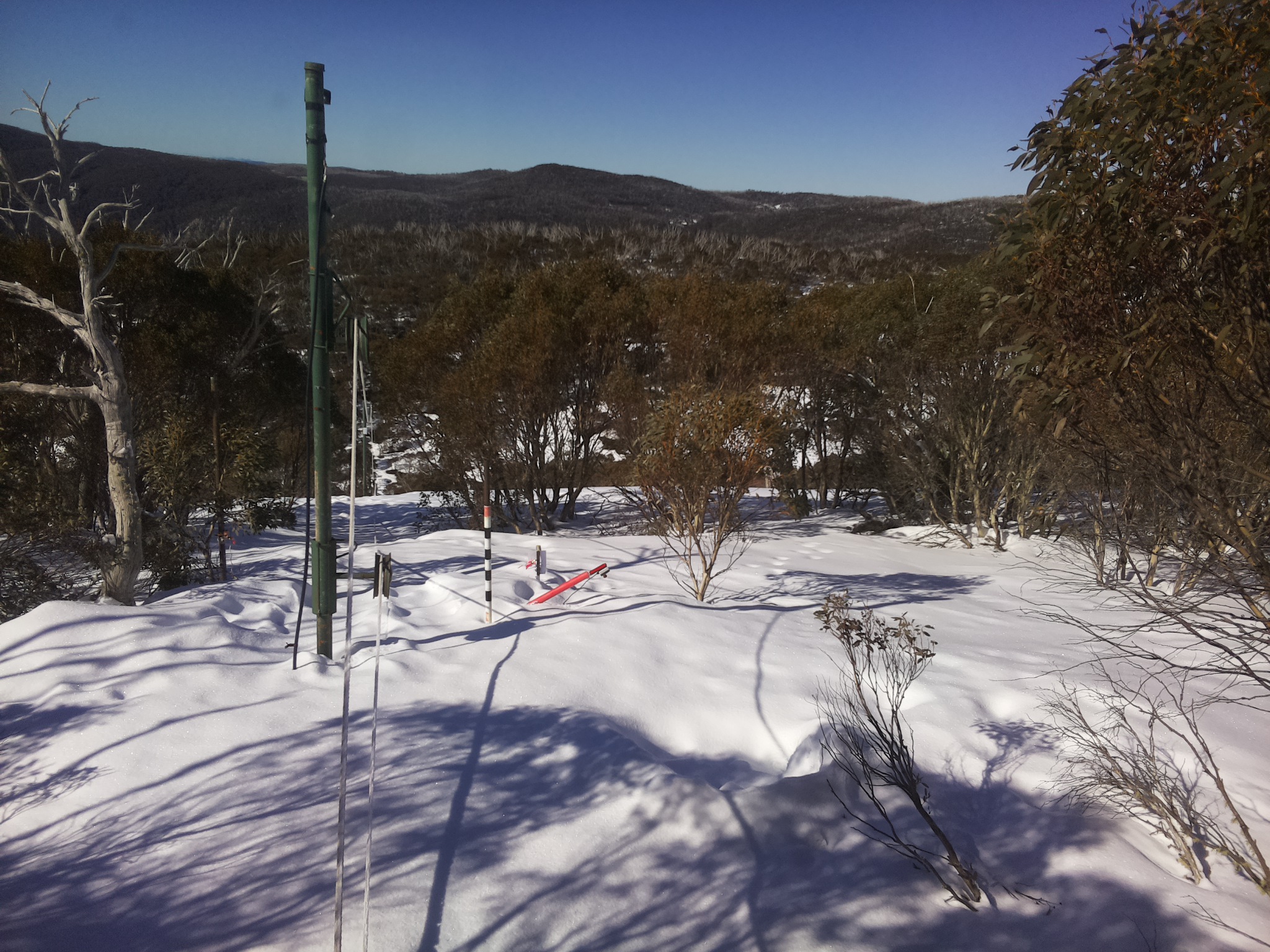 Bogong Web Cam 10:20am Tuesday 19th of August 2025