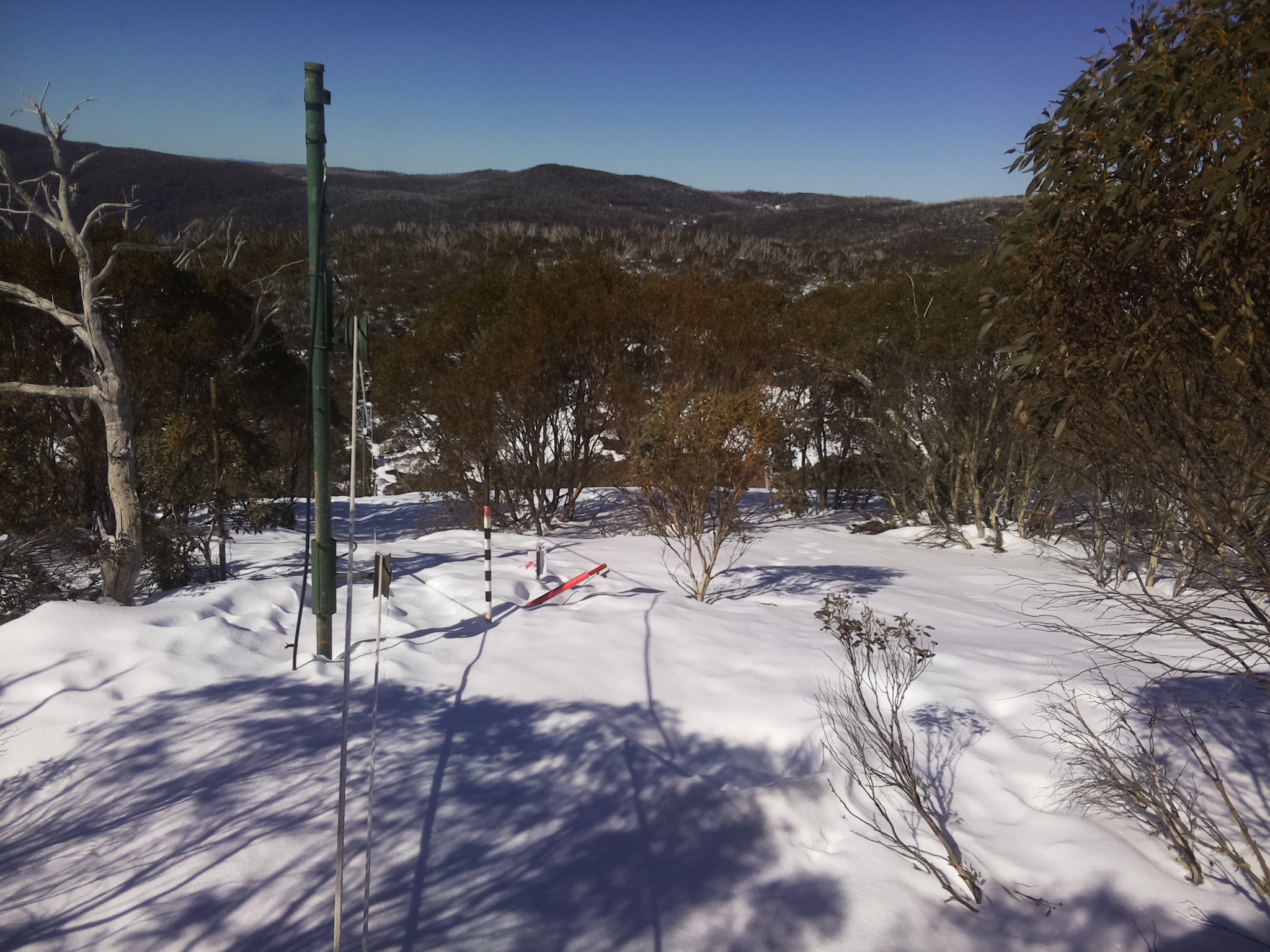 Bogong Web Cam 11:10am Tuesday 19th of August 2025