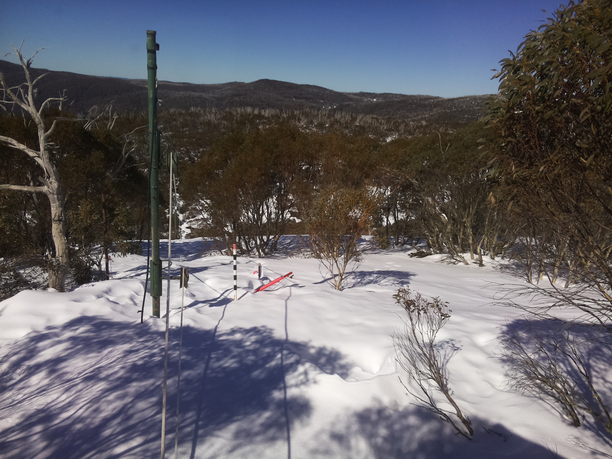 Bogong Web Cam 11:40am Tuesday 19th of August 2025