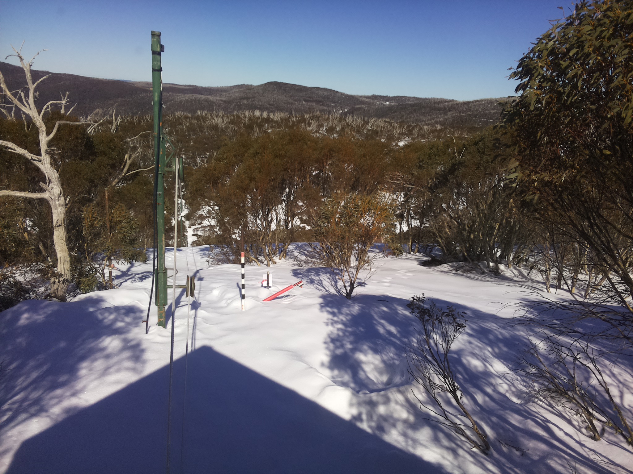 Bogong Web Cam 1:50pm Tuesday 19th of August 2025