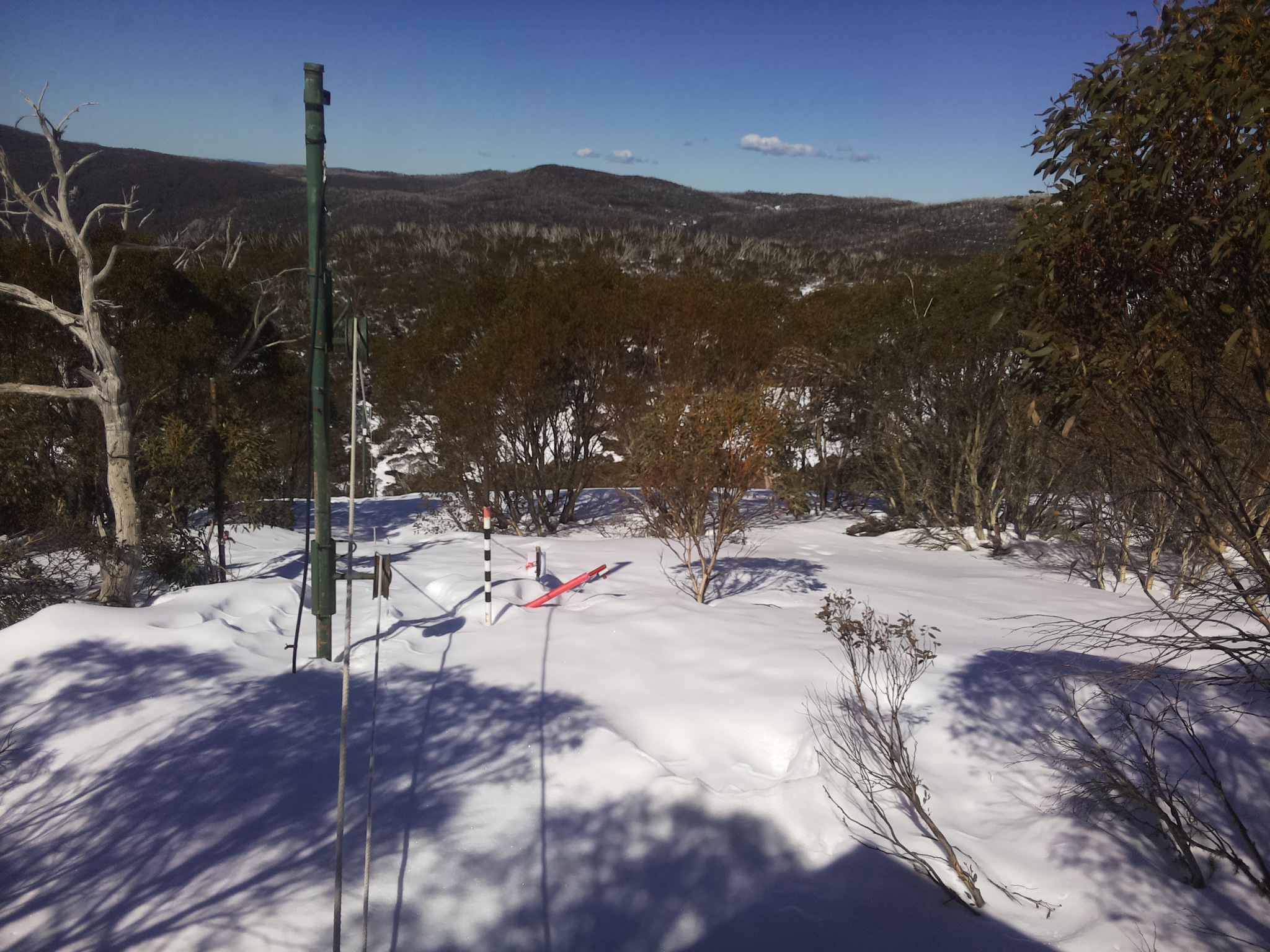Bogong Web Cam 12:10pm Wednesday 20th of August 2025