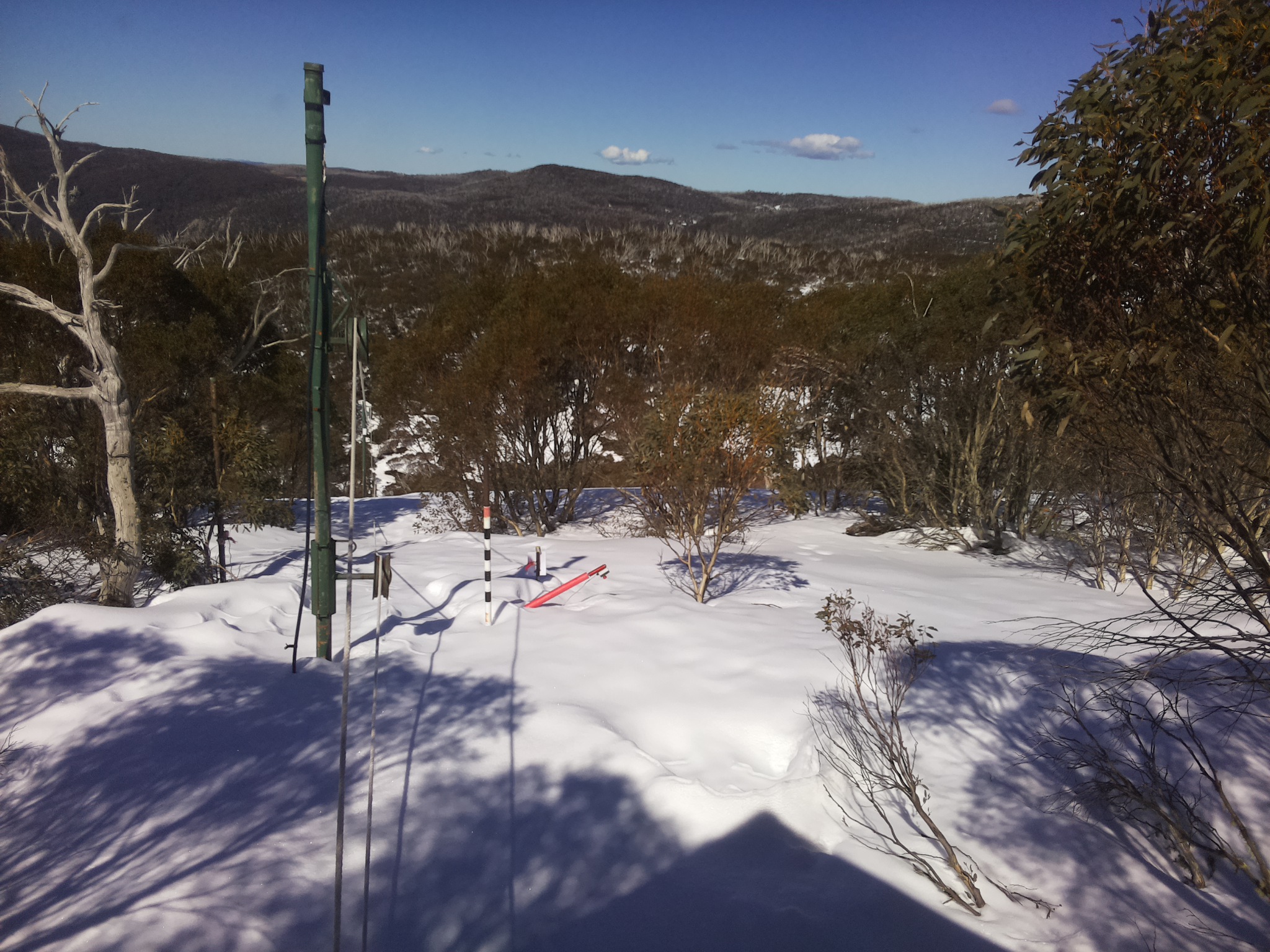 Bogong Web Cam 12:30pm Wednesday 20th of August 2025