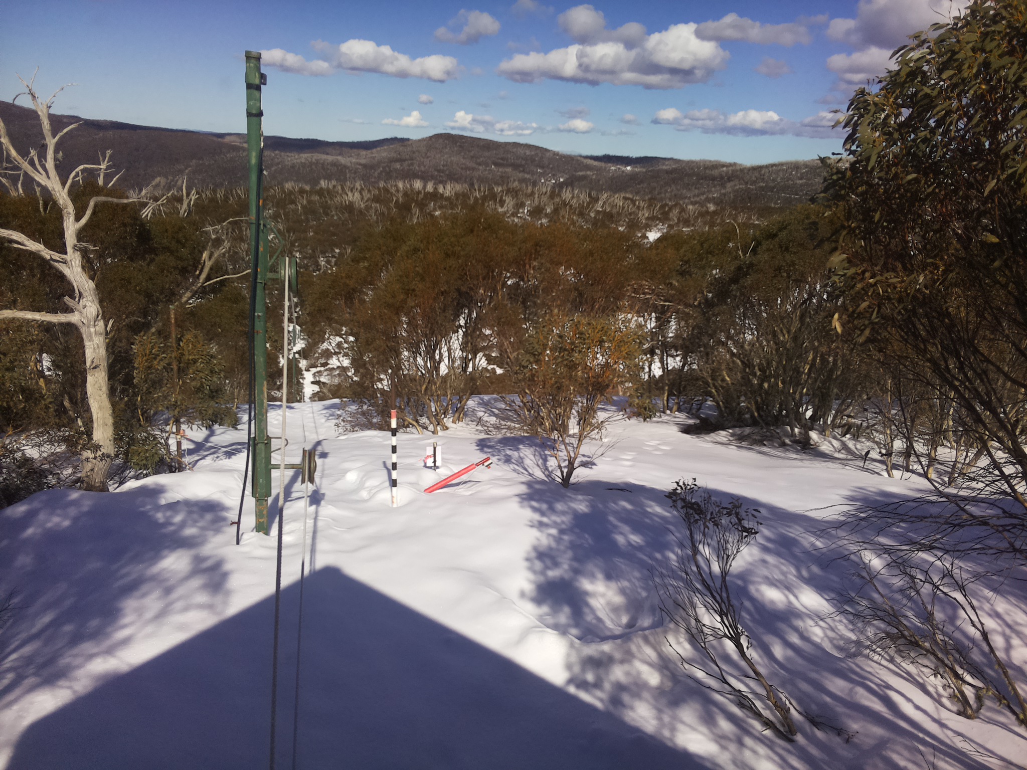 Bogong Web Cam 1:50pm Wednesday 20th of August 2025
