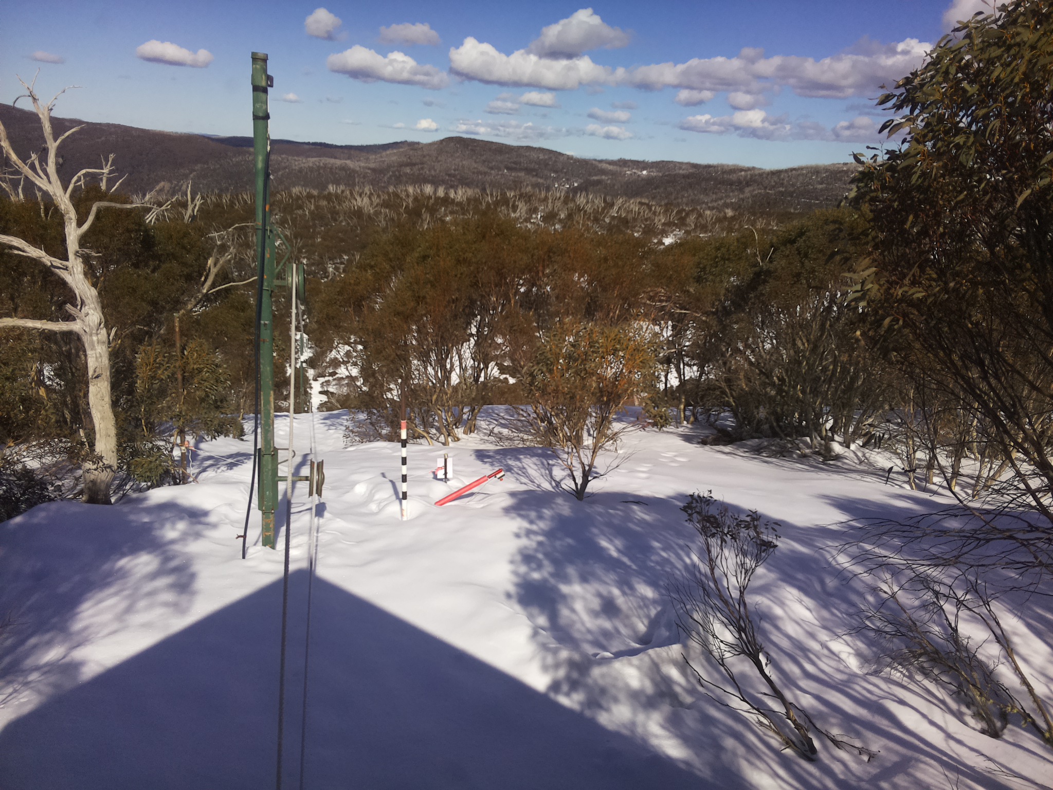 Bogong Web Cam 2:00pm Wednesday 20th of August 2025