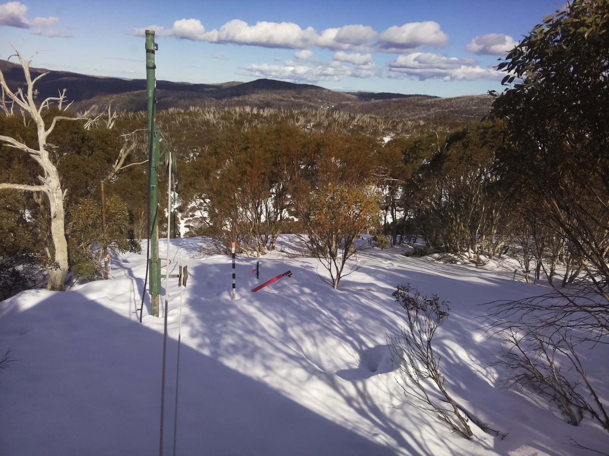 Bogong Web Cam 2:50pm Wednesday 20th of August 2025