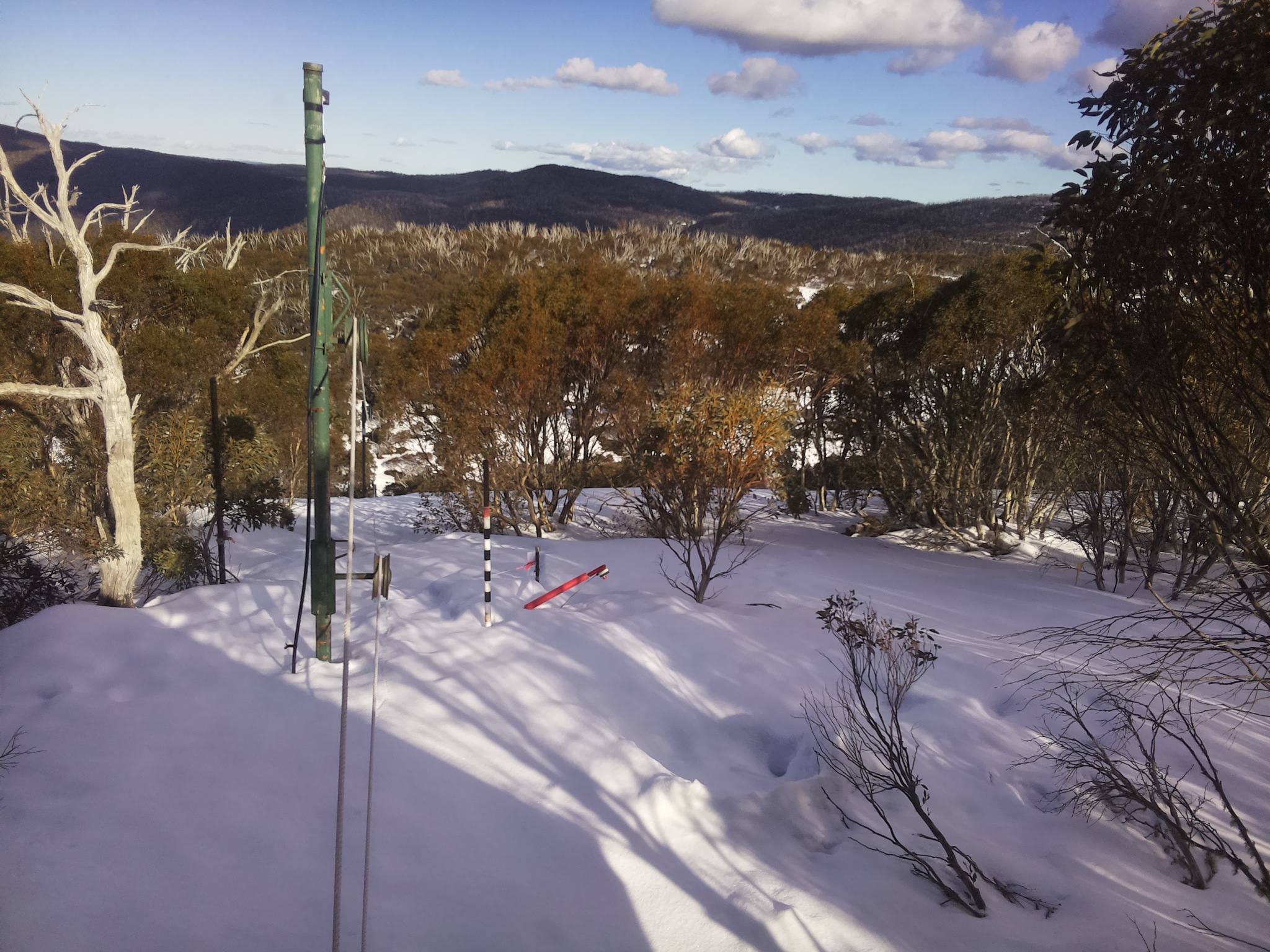 Bogong Web Cam 3:30pm Wednesday 20th of August 2025