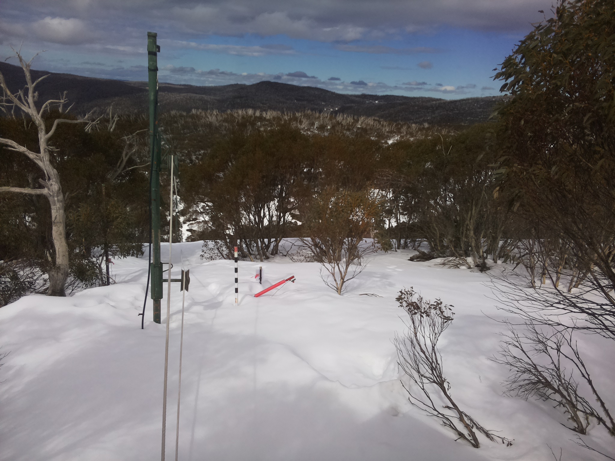Bogong Web Cam 12:20pm Thursday 21st of August 2025