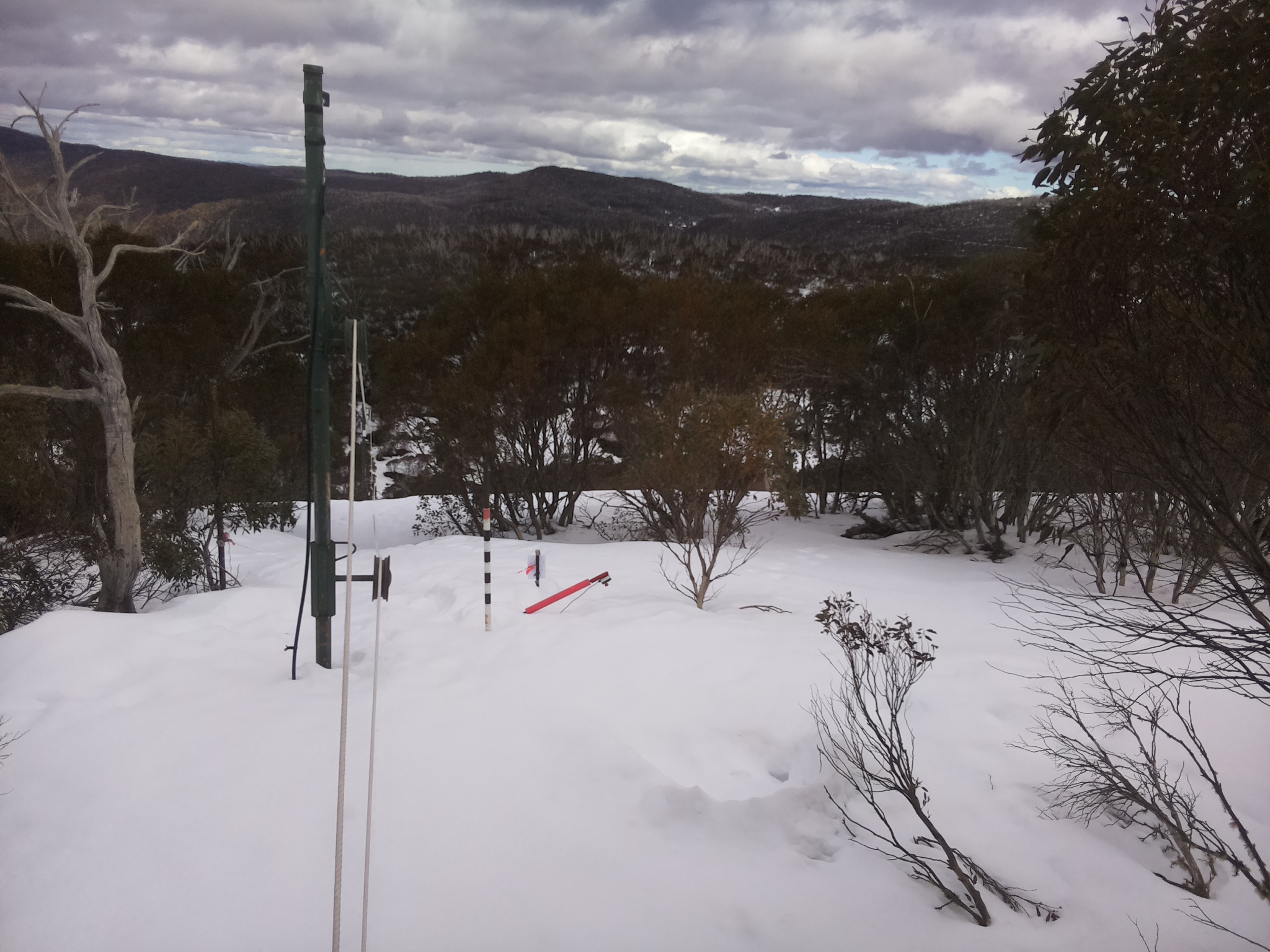 Bogong Web Cam 2:00pm Thursday 21st of August 2025