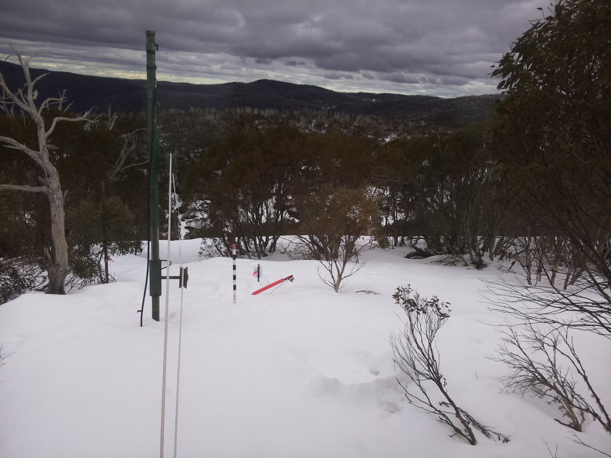 Bogong Web Cam 2:50pm Thursday 21st of August 2025