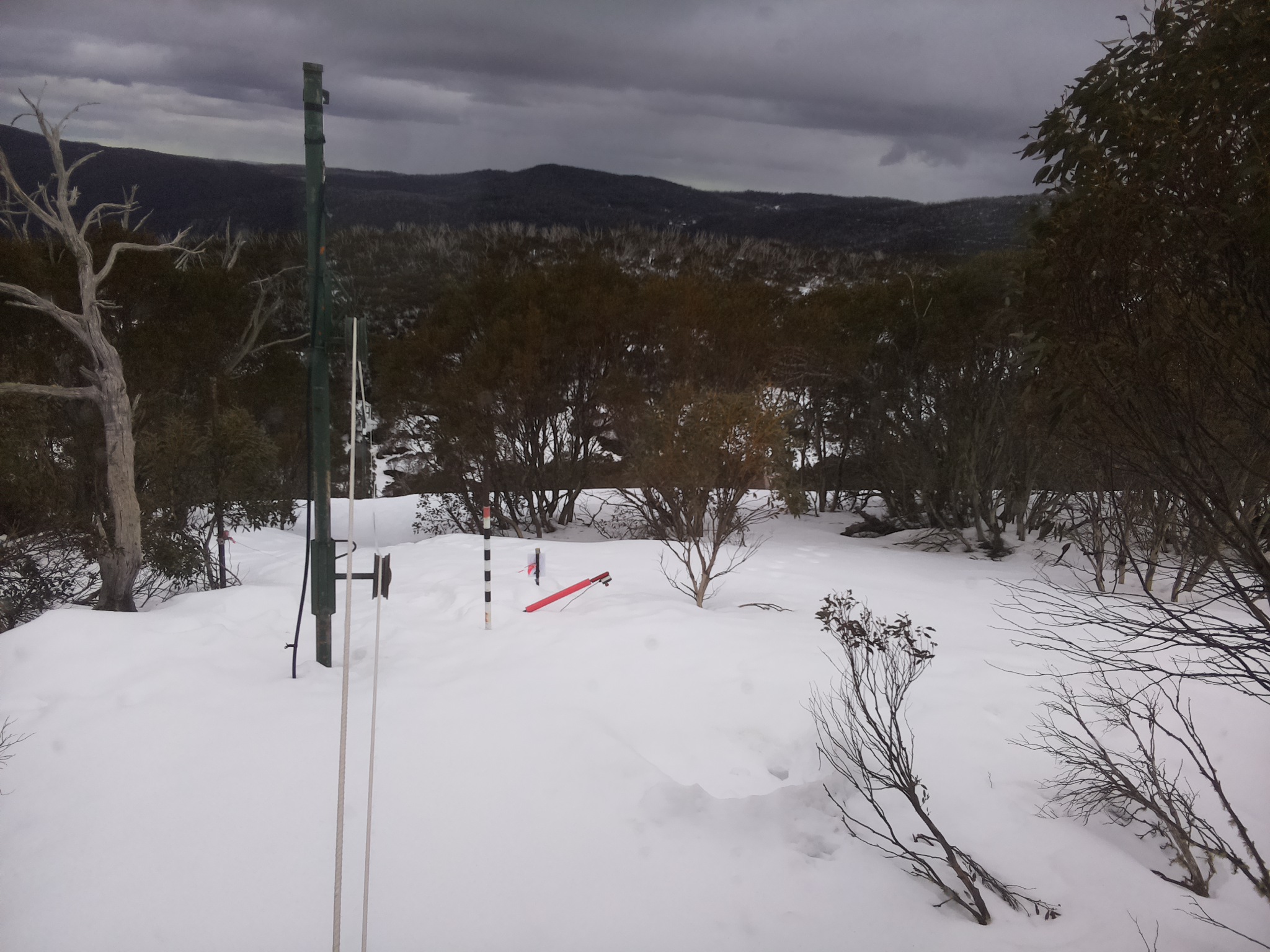 Bogong Web Cam 3:40pm Thursday 21st of August 2025