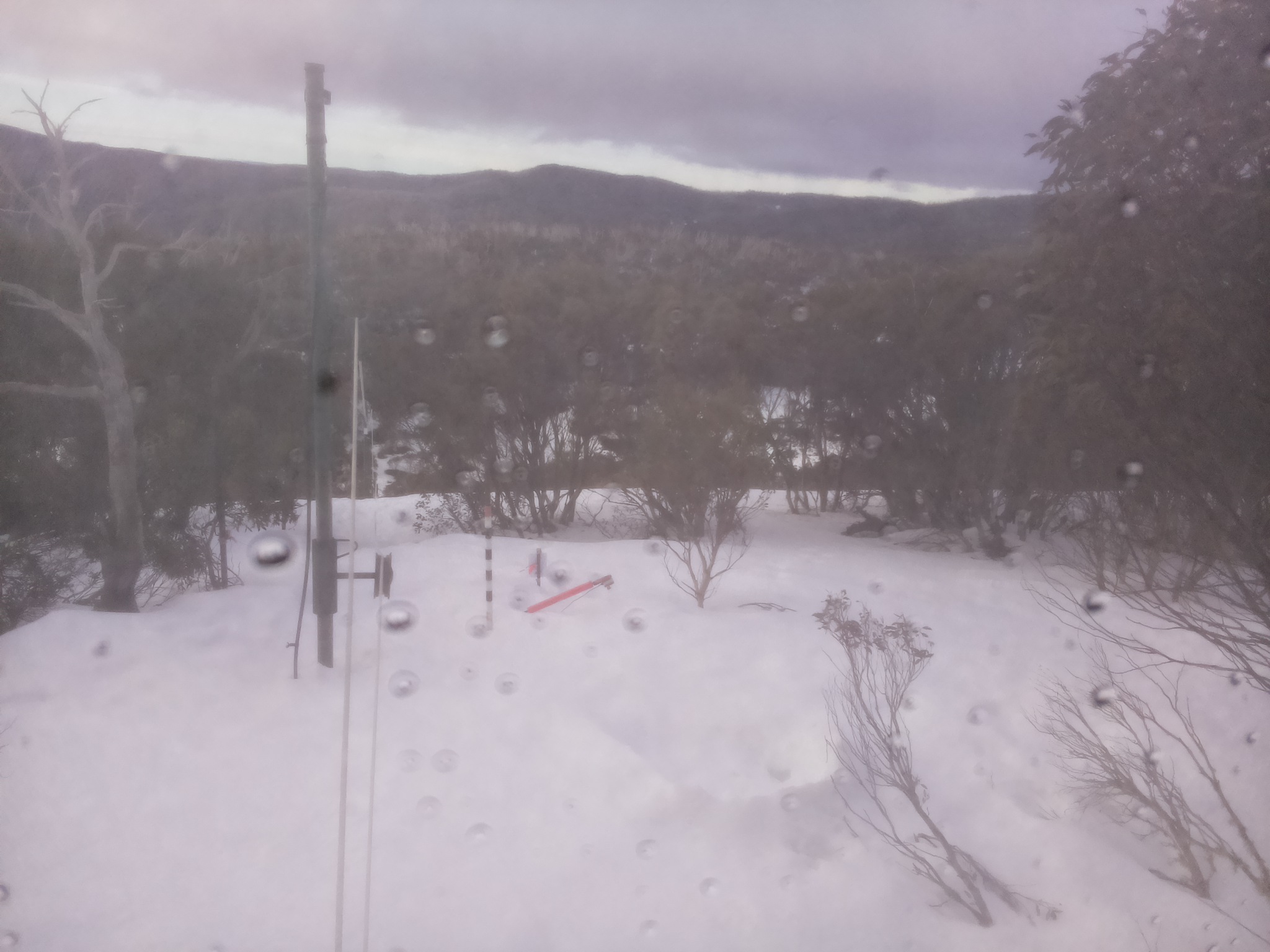 Bogong Web Cam 8:10am Friday 22nd of August 2025