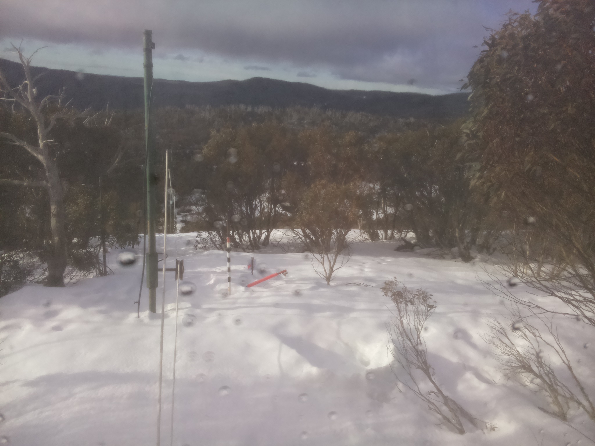 Bogong Web Cam 8:20am Friday 22nd of August 2025