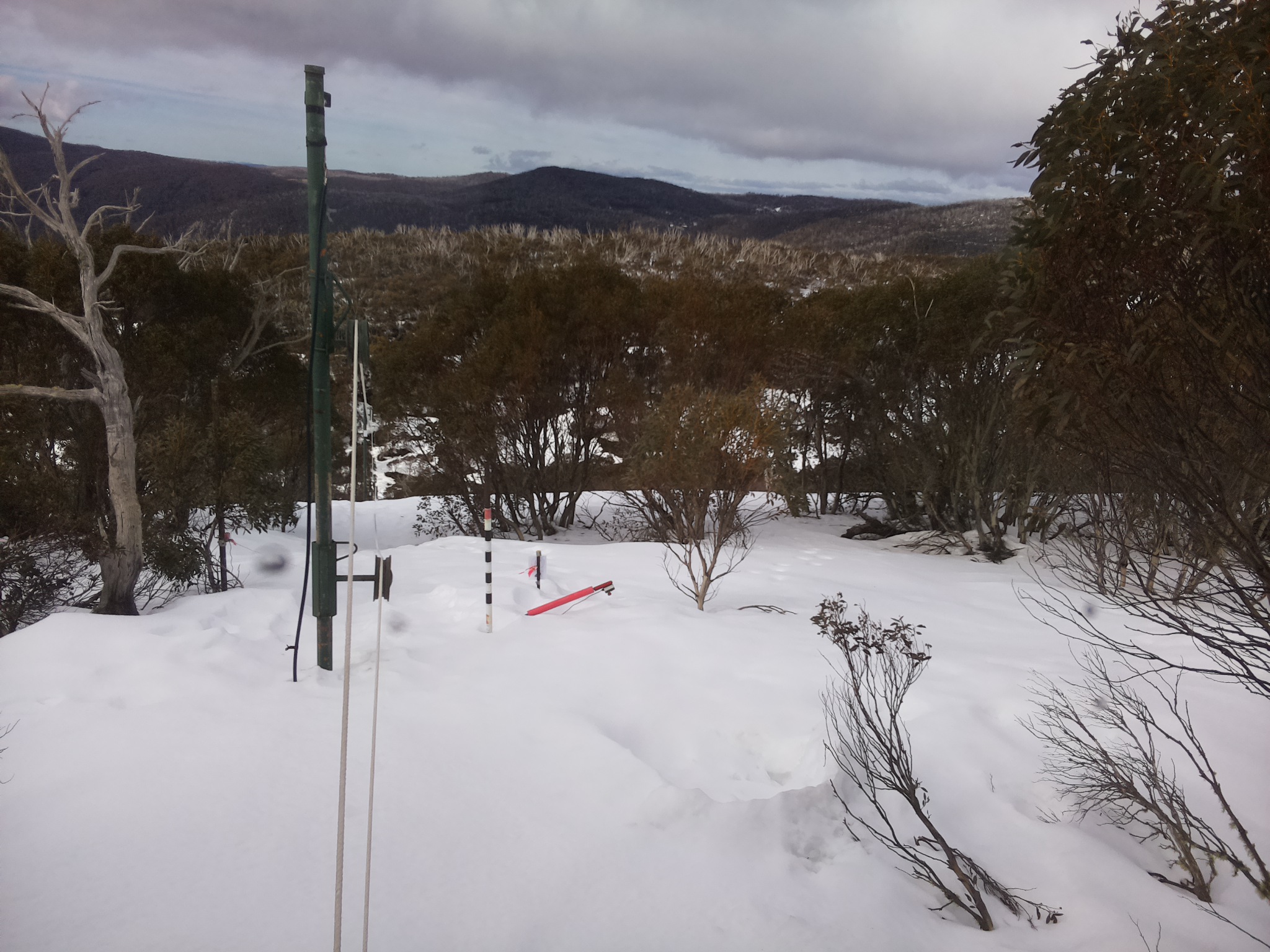 Bogong Web Cam 10:20am Friday 22nd of August 2025