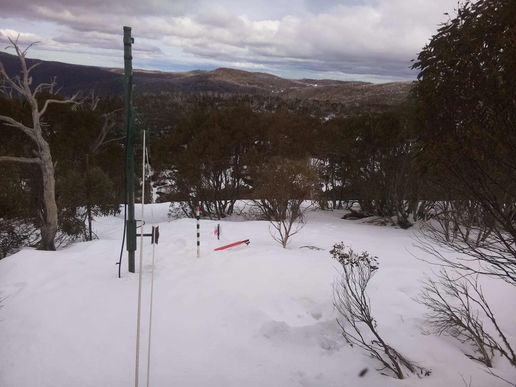 Bogong Web Cam 1:50pm Friday 22nd of August 2025