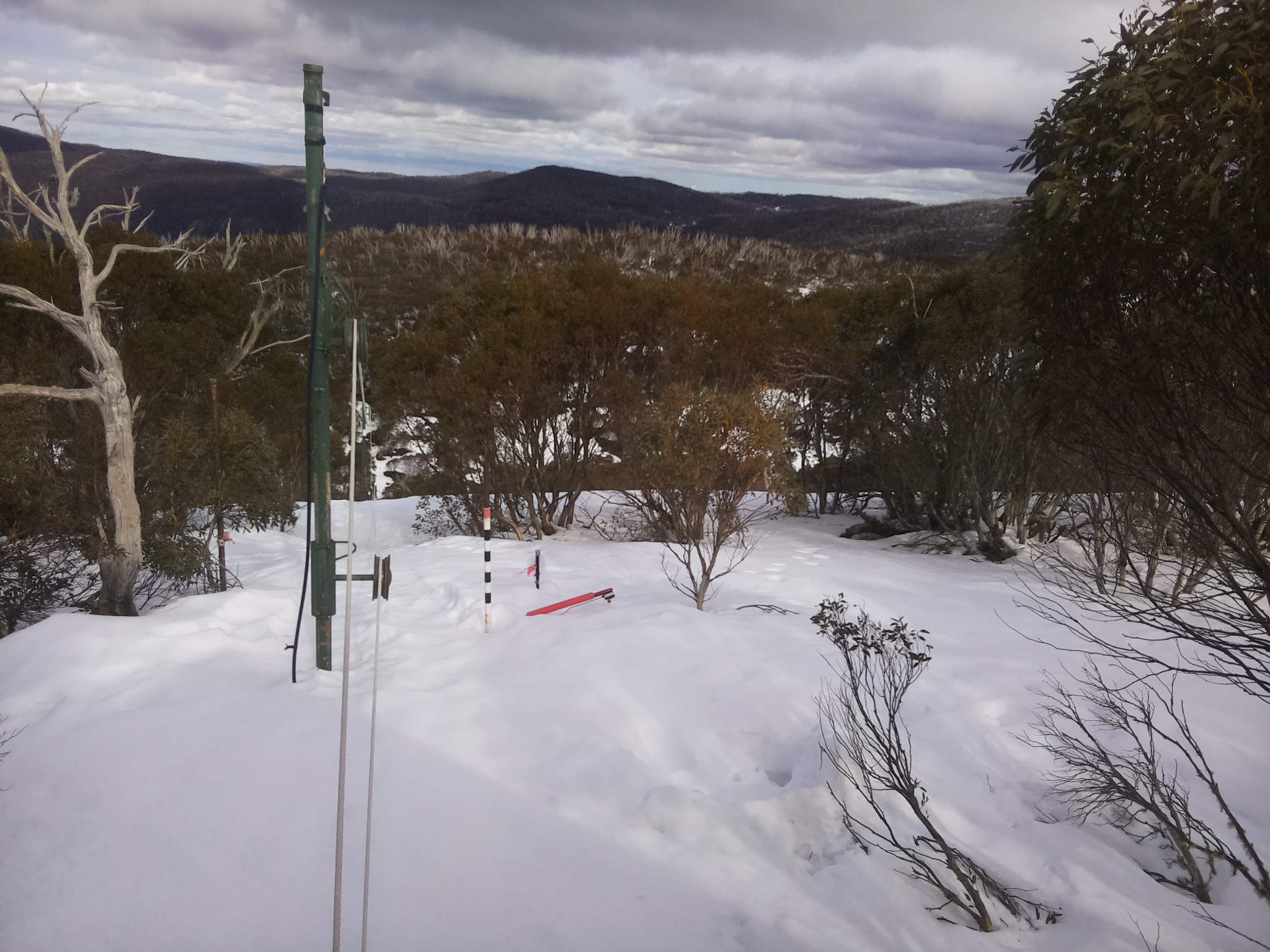 Bogong Web Cam 2:30pm Friday 22nd of August 2025