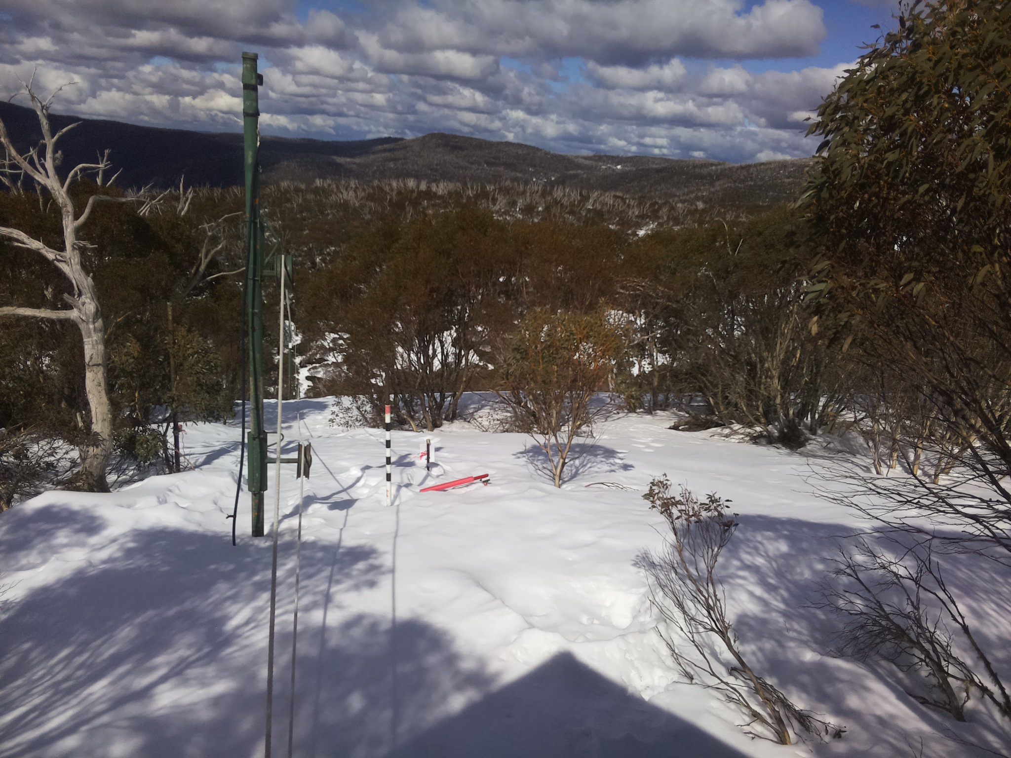 Bogong Web Cam 12:40pm Saturday 23rd of August 2025