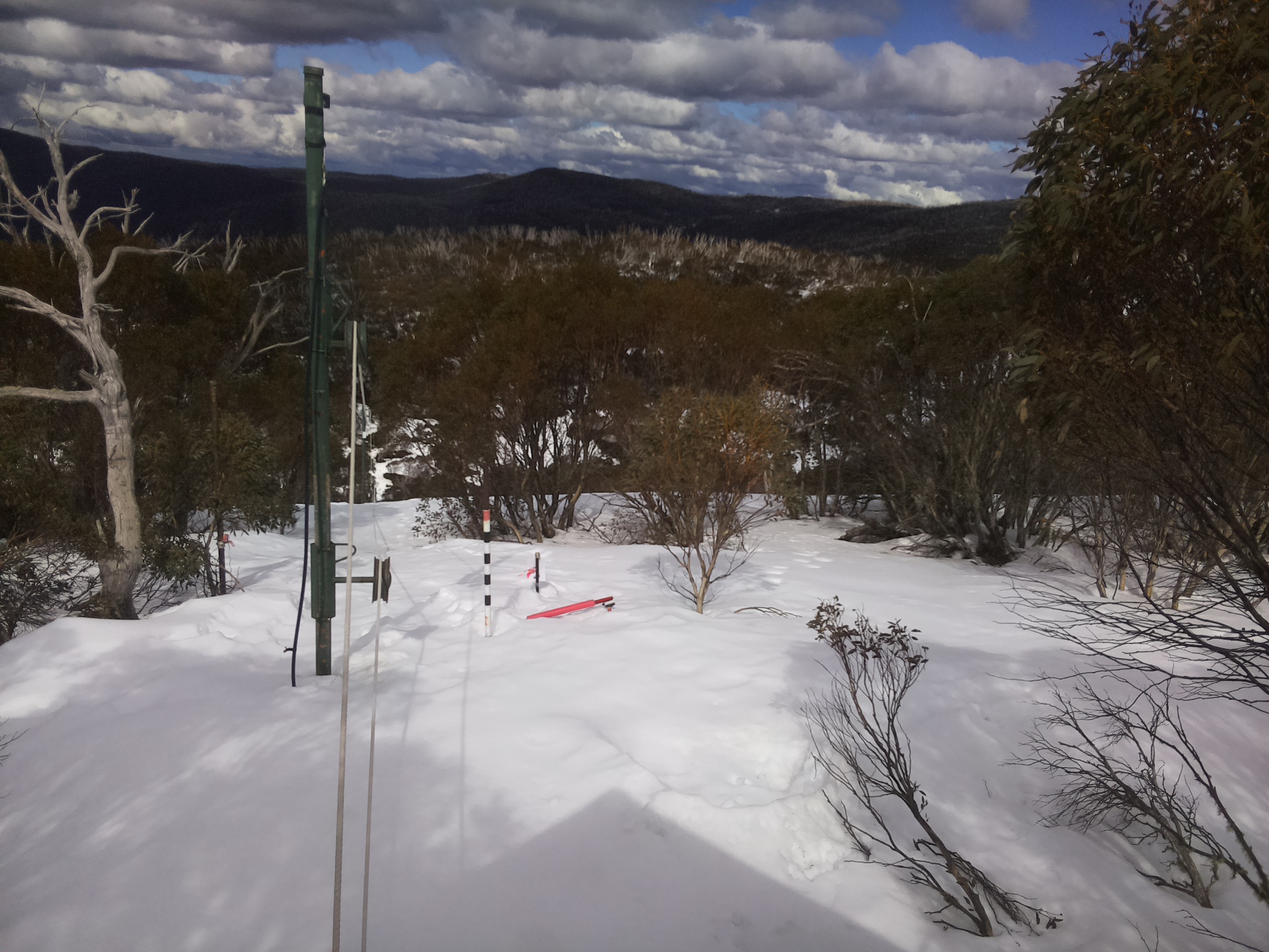 Bogong Web Cam 1:00pm Saturday 23rd of August 2025