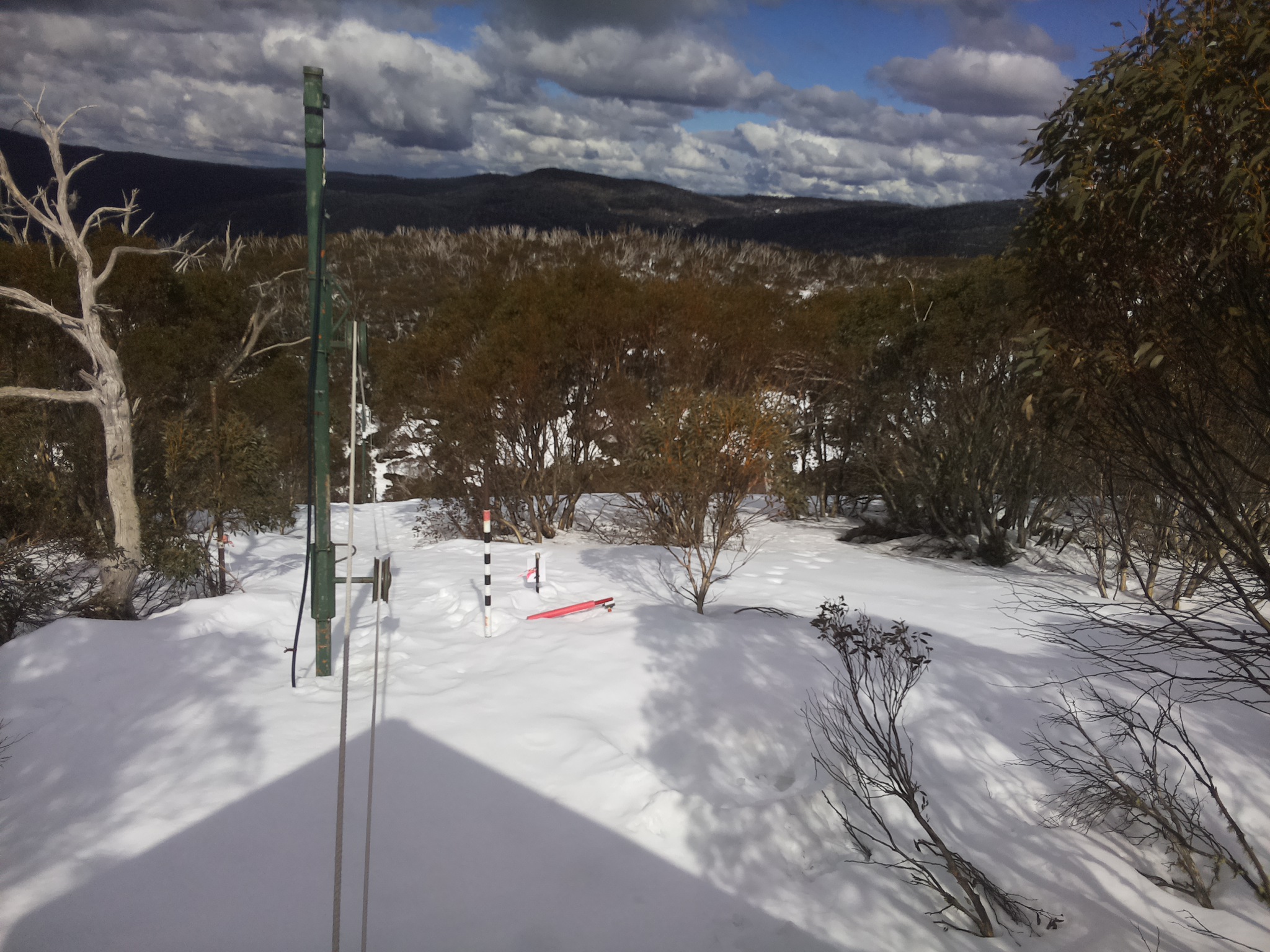 Bogong Web Cam 1:50pm Saturday 23rd of August 2025