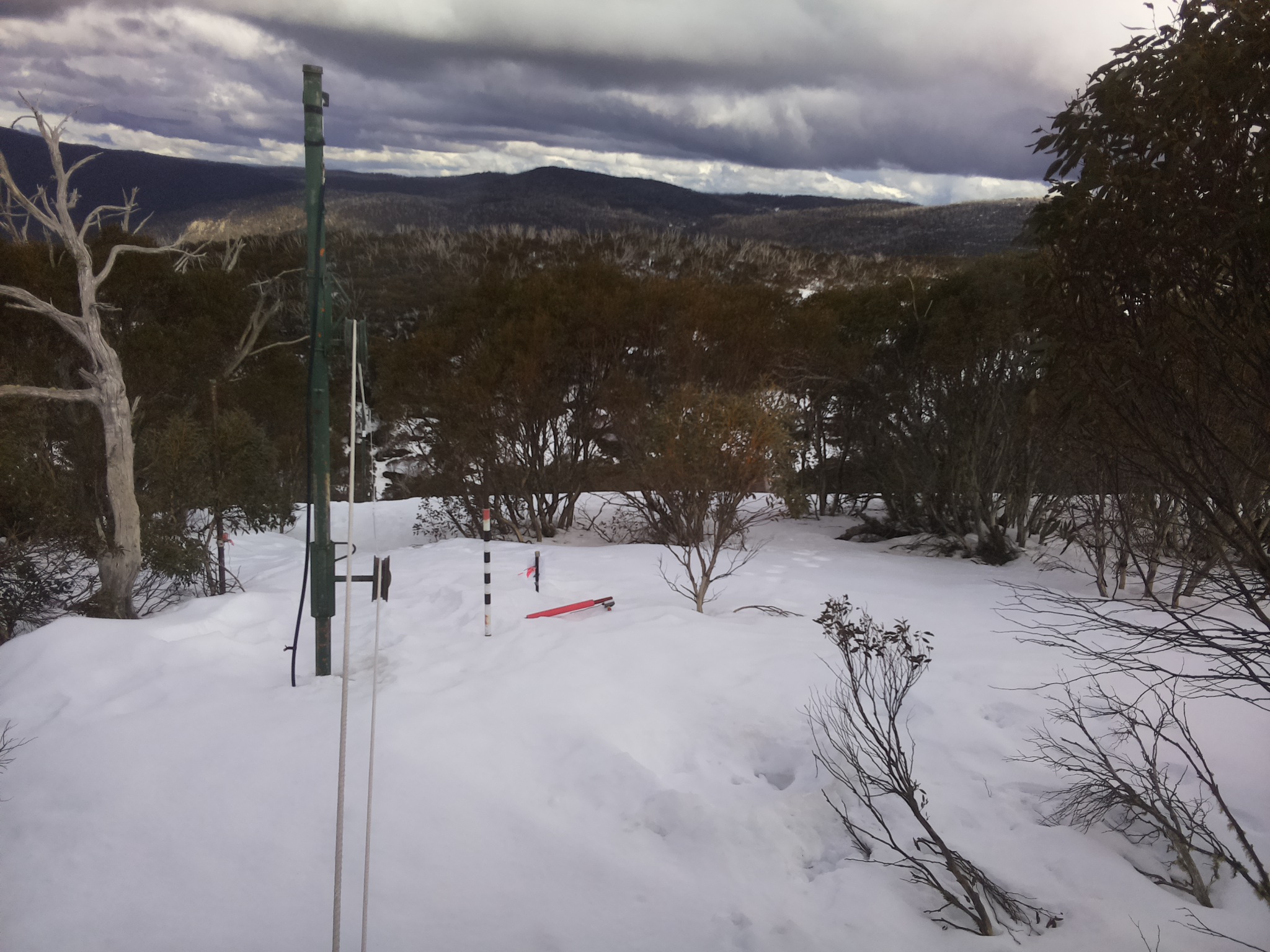Bogong Web Cam 3:10pm Saturday 23rd of August 2025