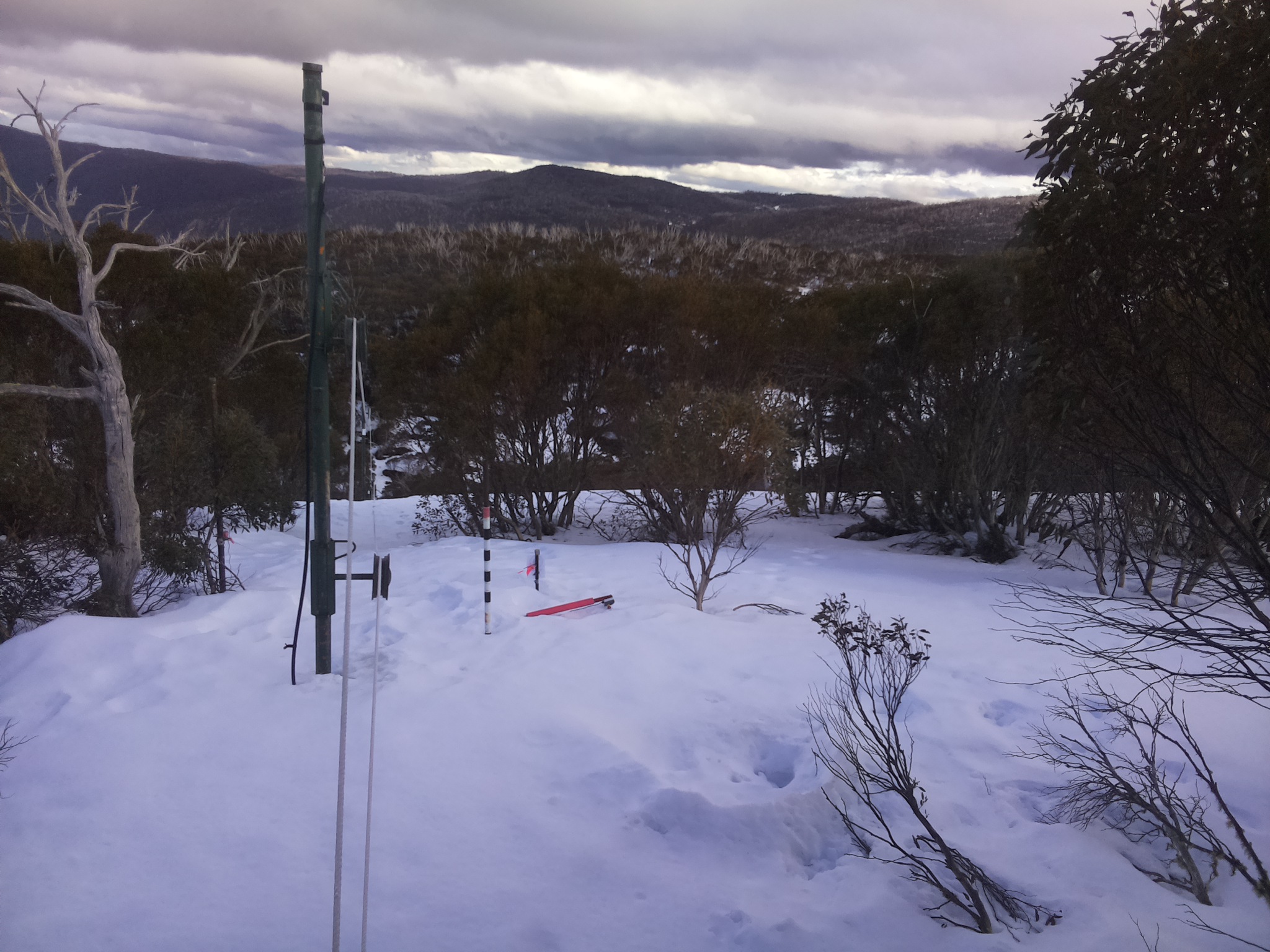 Bogong Web Cam 4:00pm Saturday 23rd of August 2025