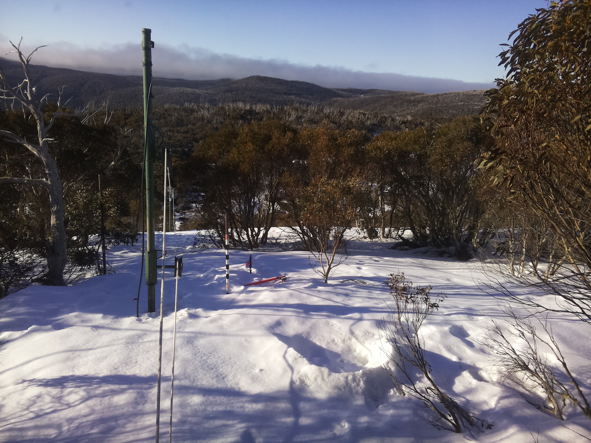 Bogong Web Cam 8:10am Sunday 24th of August 2025