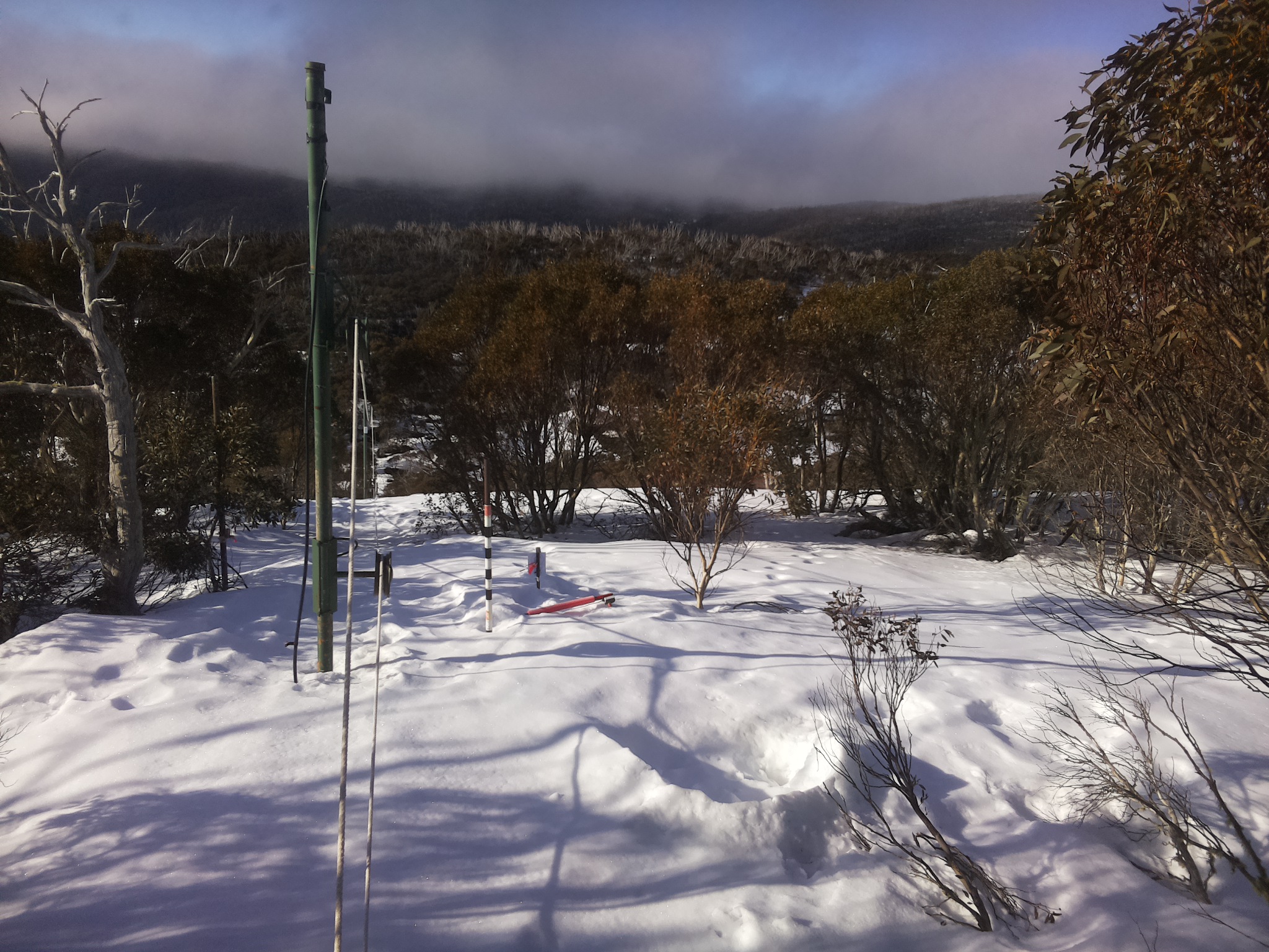 Bogong Web Cam 8:40am Sunday 24th of August 2025